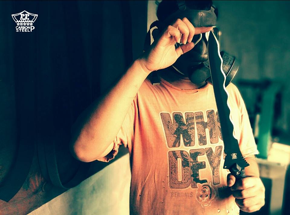 กริช/ฟ้าทะลายโจร มีดเด็กเกอร์2คม งานประยุกต์ สไตล์แทคติคอล รูปทรงดุดัน งานHandmade by PPKNIFE