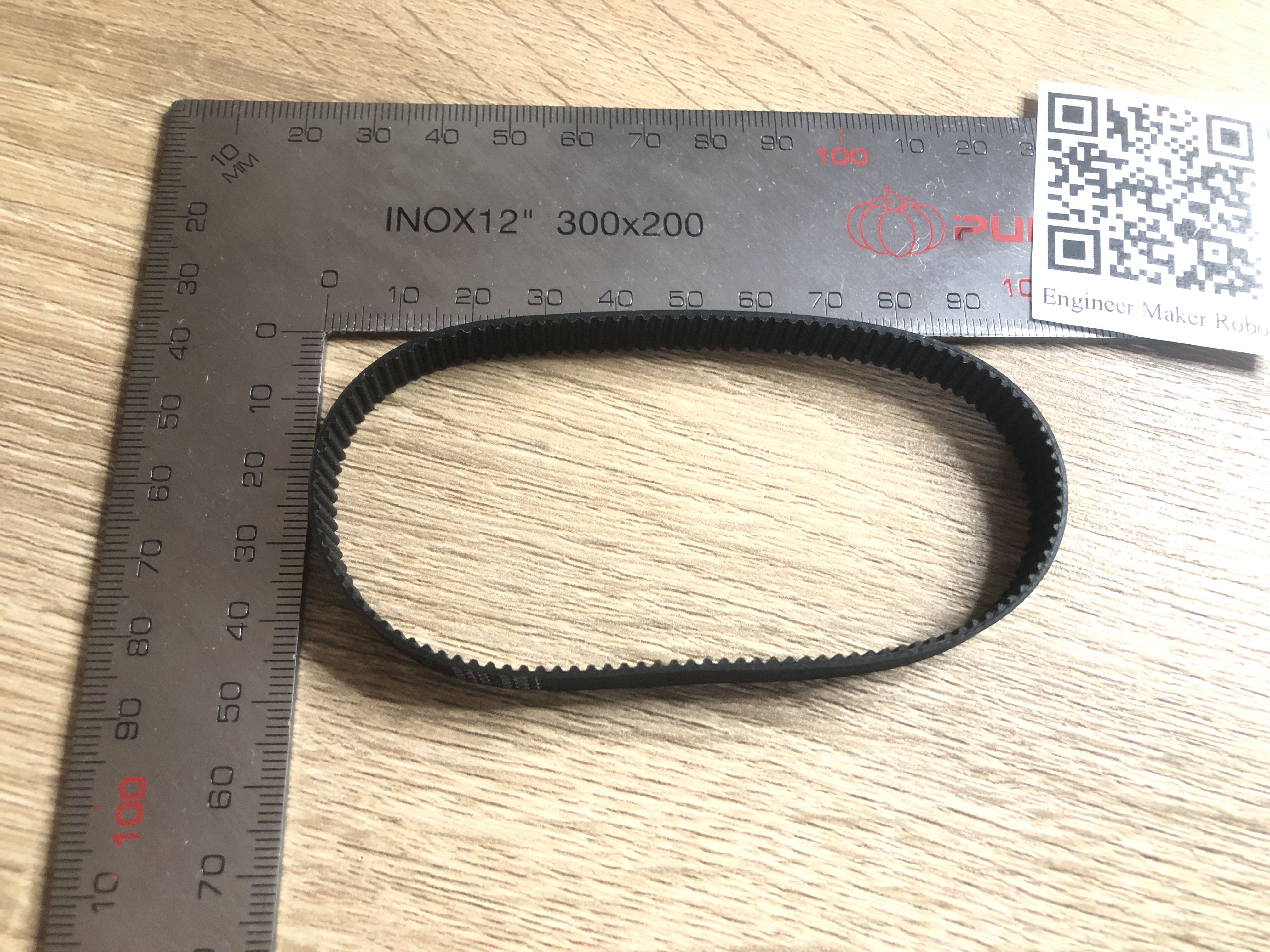 Timing belt วงปิด ความยาวเส้นรอบวง 240 mm (240-2GT-10) สำหรับสายพานกว้าง 10 mm