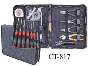 ชุดเครื่องมือพร้อมกระเป๋า CT-817