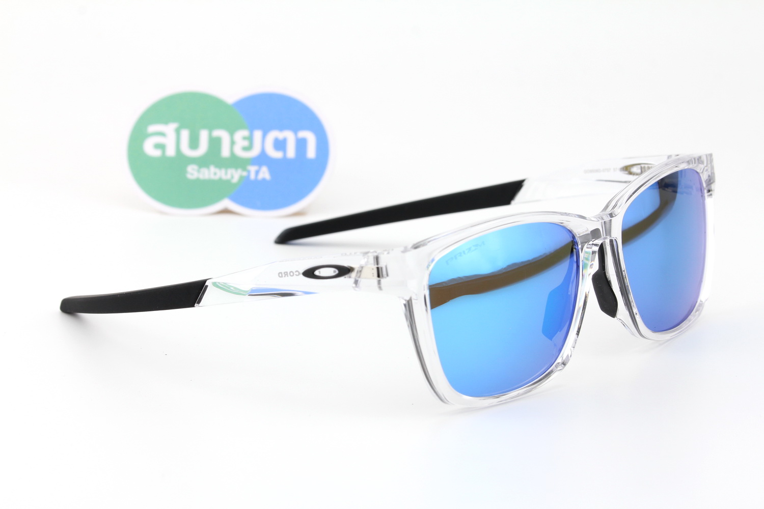 Oakley PARACORD Polished Clear / Prizm Sapphire SKU#OO9506D-07