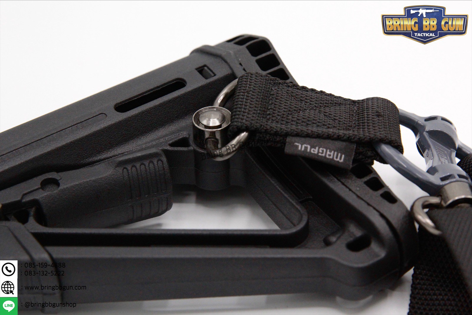 พานท้าย ทรง Magpul CTR รุ่นยางหนา