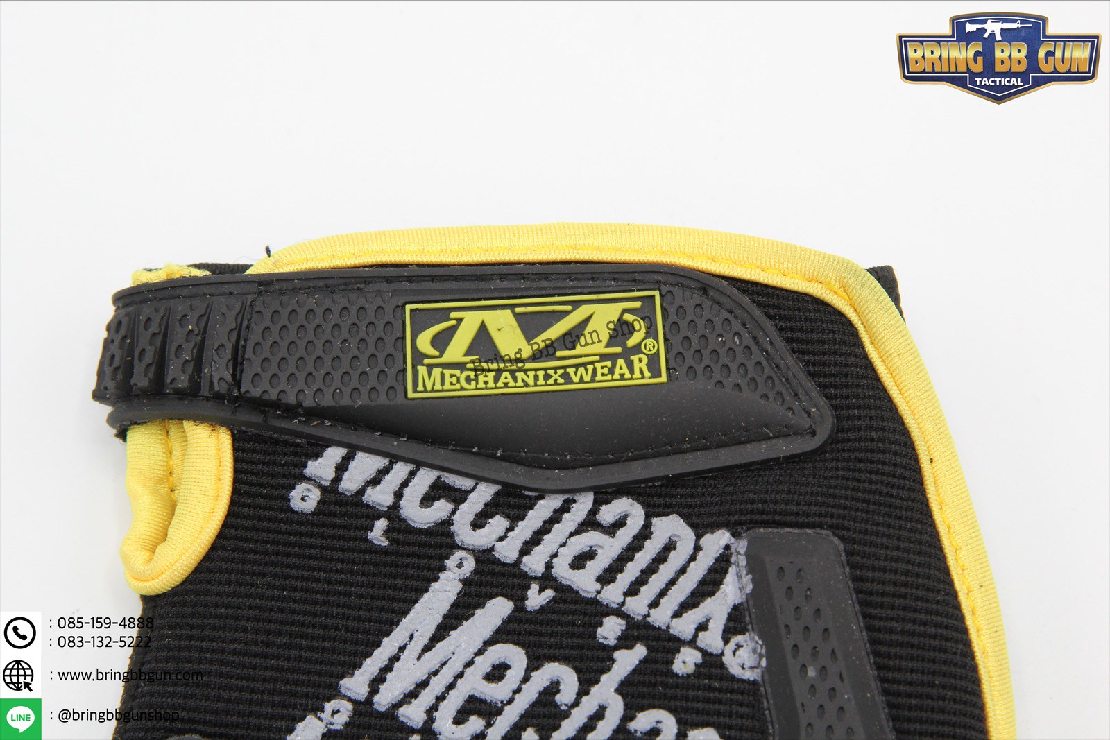 ถุงมือครึ่งนิ้ว ยี่ห้อ Mechanix รุ่น M-Pact