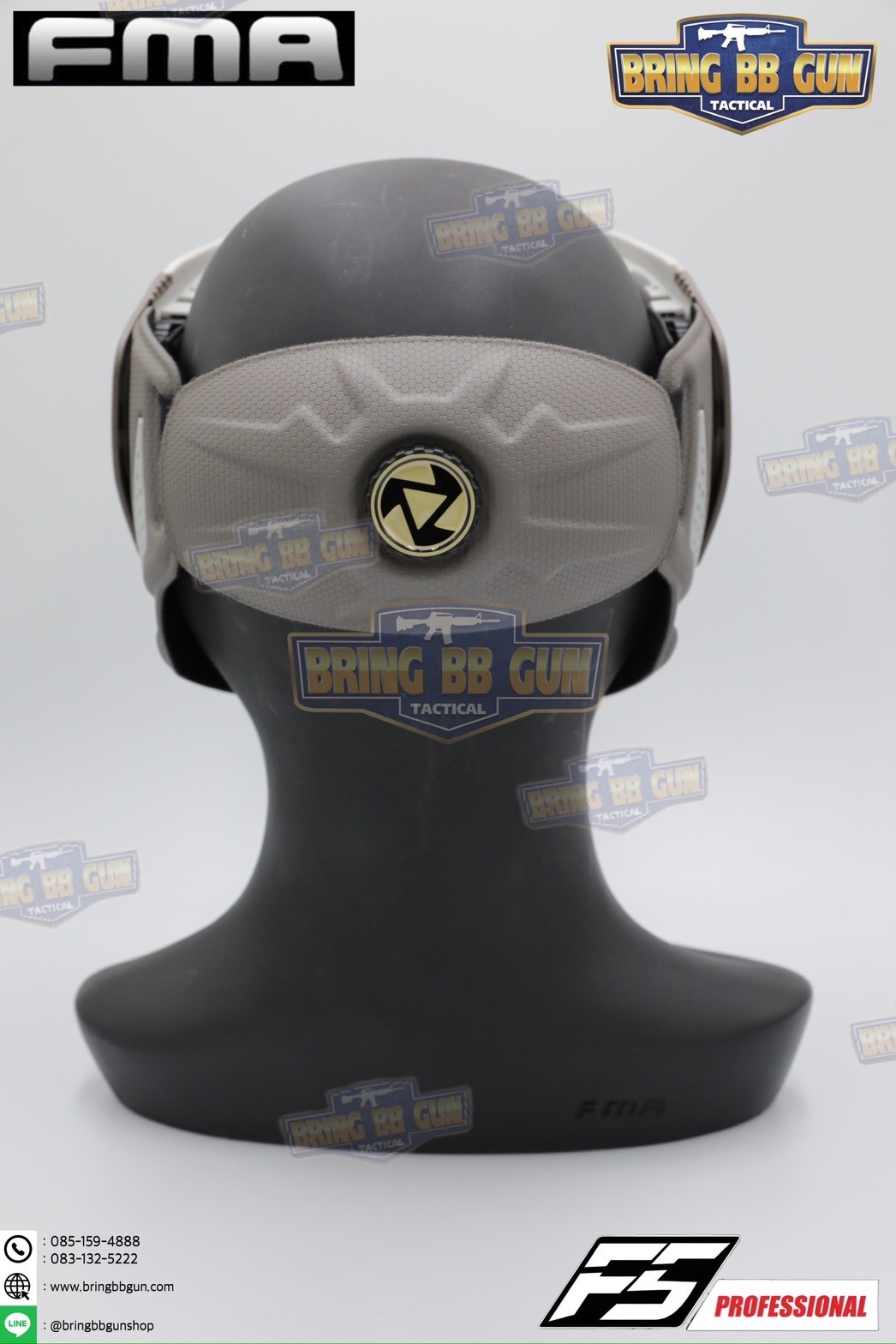 หน้ากาก F5 ยี่ห้อ FMA (FMA F5 STORM GOGGLE MASK) (F5 Professional) (Storm Goggle Mask)