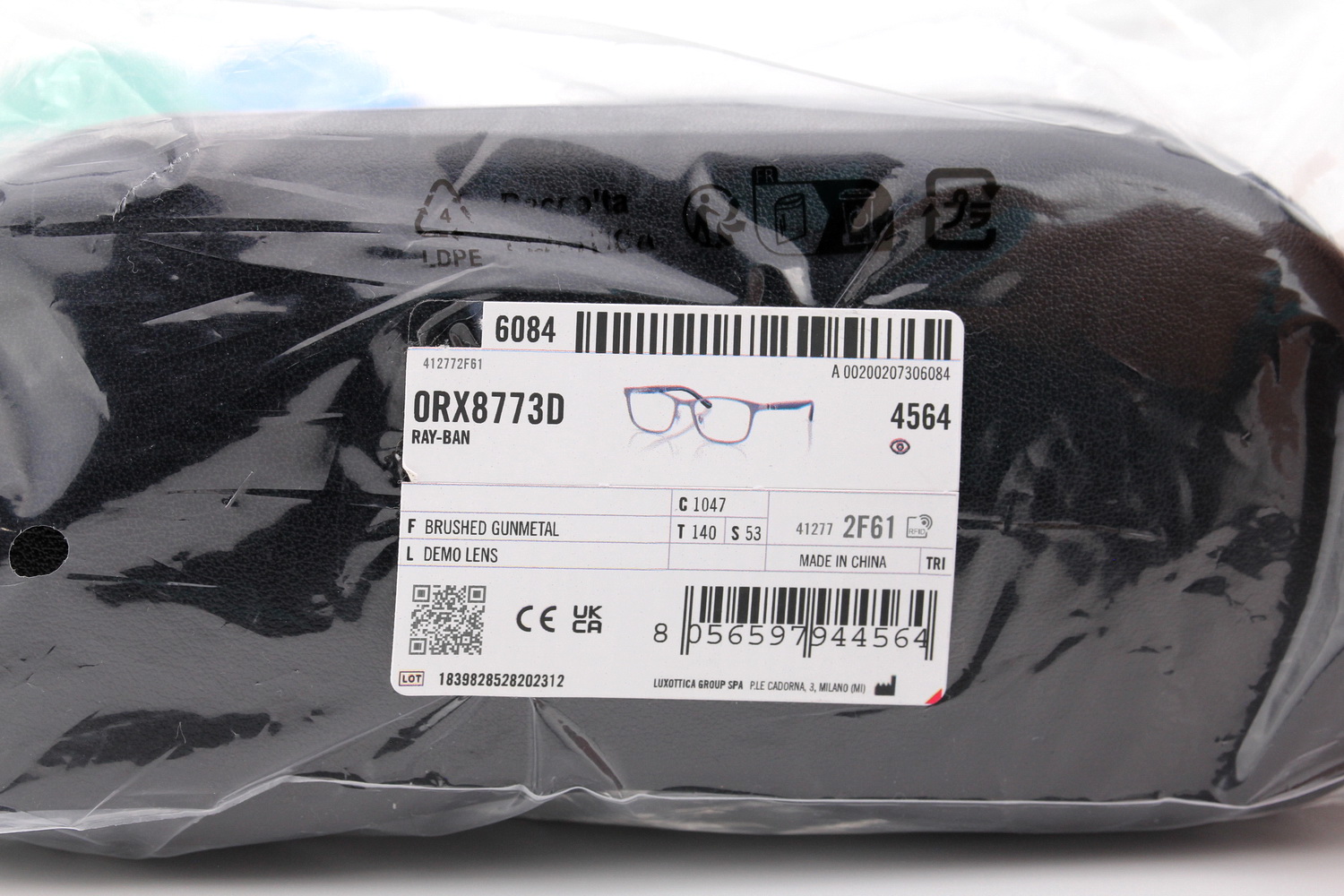 RayBan RX8773D 1047 Titanium