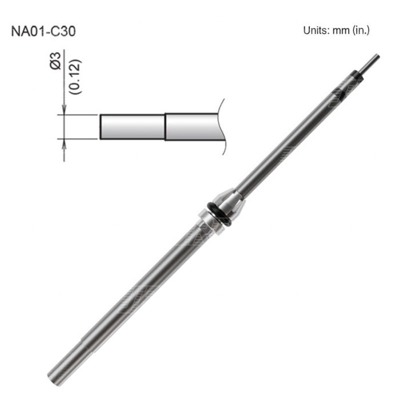 ปลายหัวเปาลมร้อน หัวเครื่องเป่าลมร้อน | HAFR-NA01 | HAKKO | สำหรับ FR-8501 , FR-850