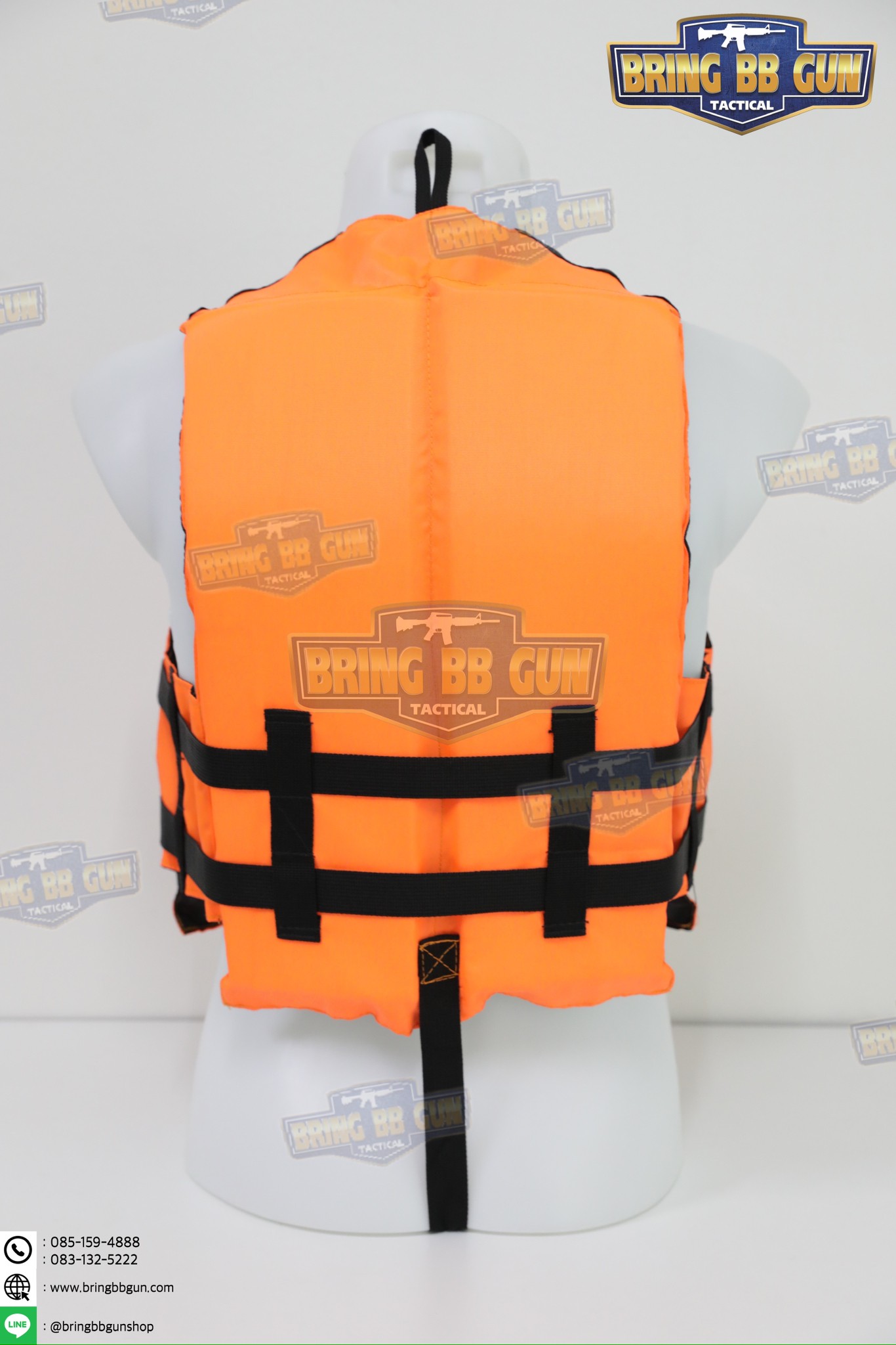 เสื้อชูชีพ ยี่ห้อ ปลาโลมา (เสื้อพยุงตัว) (เสื้อชูชีพ อุปกรณ์ช่วยชีวิต) (Life Jacket) (Life Vest)