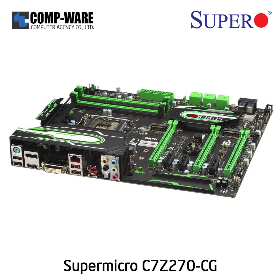 Supermicro C7Z270-CG Intel Z270 Chipset ATX Motherboard LGA1151 SUPERO CORE GAMING