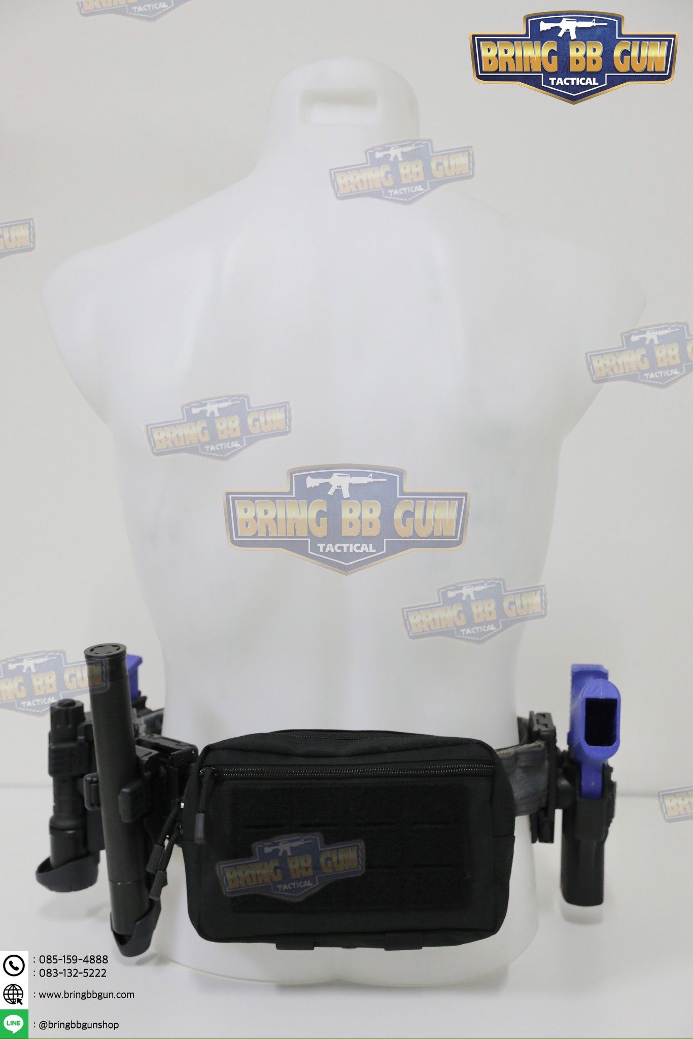 กระเป๋าอเนกประสงค์ B20 (กระเป๋าอเนกประสงค์ร้อยเข็มขัด) (กระเป๋าอเนกประสงค์ EDC) (กระเป๋า EDC) (กระเป๋าสี่เหลี่ยม) (ระบบติดเข็มขัดแบบ Molle) (Plug-in Debris Waist Bag)