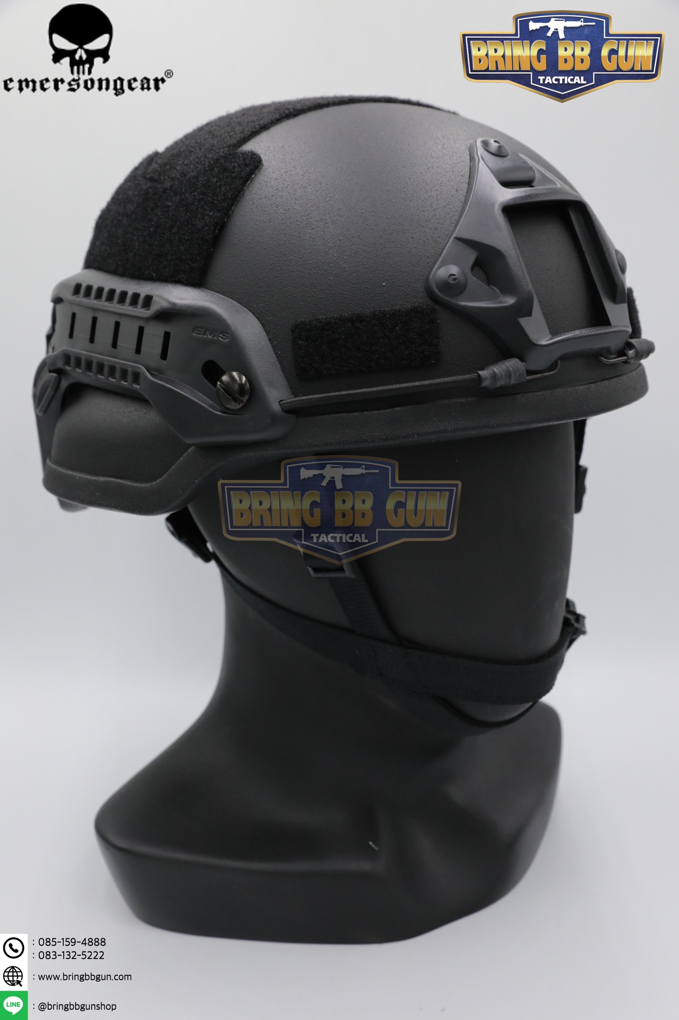 หมวก Mich 2002 ยี่ห้อ Emerson (EMERSON ACH MICH 2002Helmet-Special action version) (ACH Mich 2002 Helmet)
