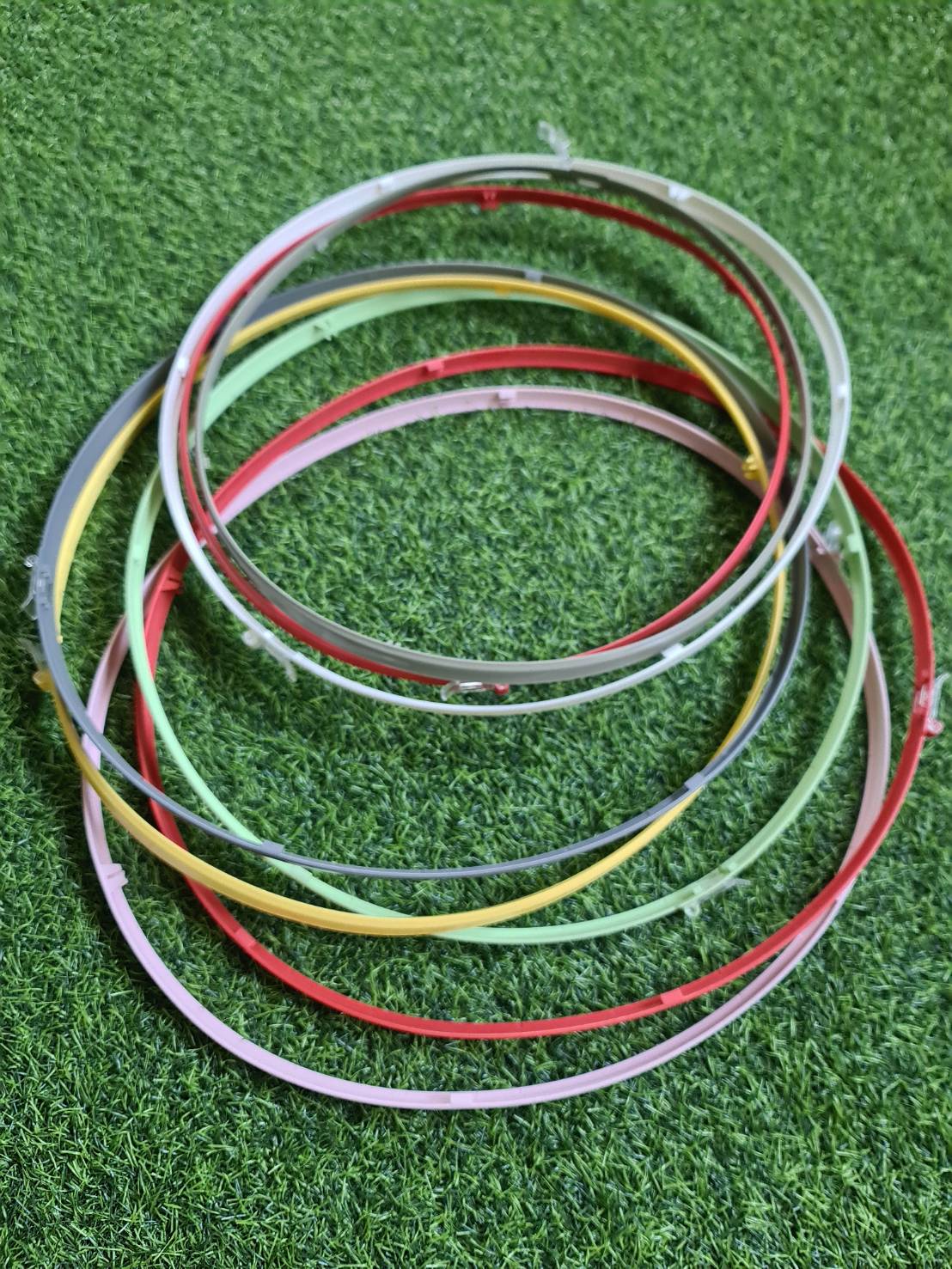 0000838 ขอบรัด ขอบรัดพัดลม ขอบรัดตะแกรงพัดลม Hatari ฮาตาริ ขนาดใบพัด 18 นิ้ว (ขนาดของขอบรัด 20 นิ้ว)