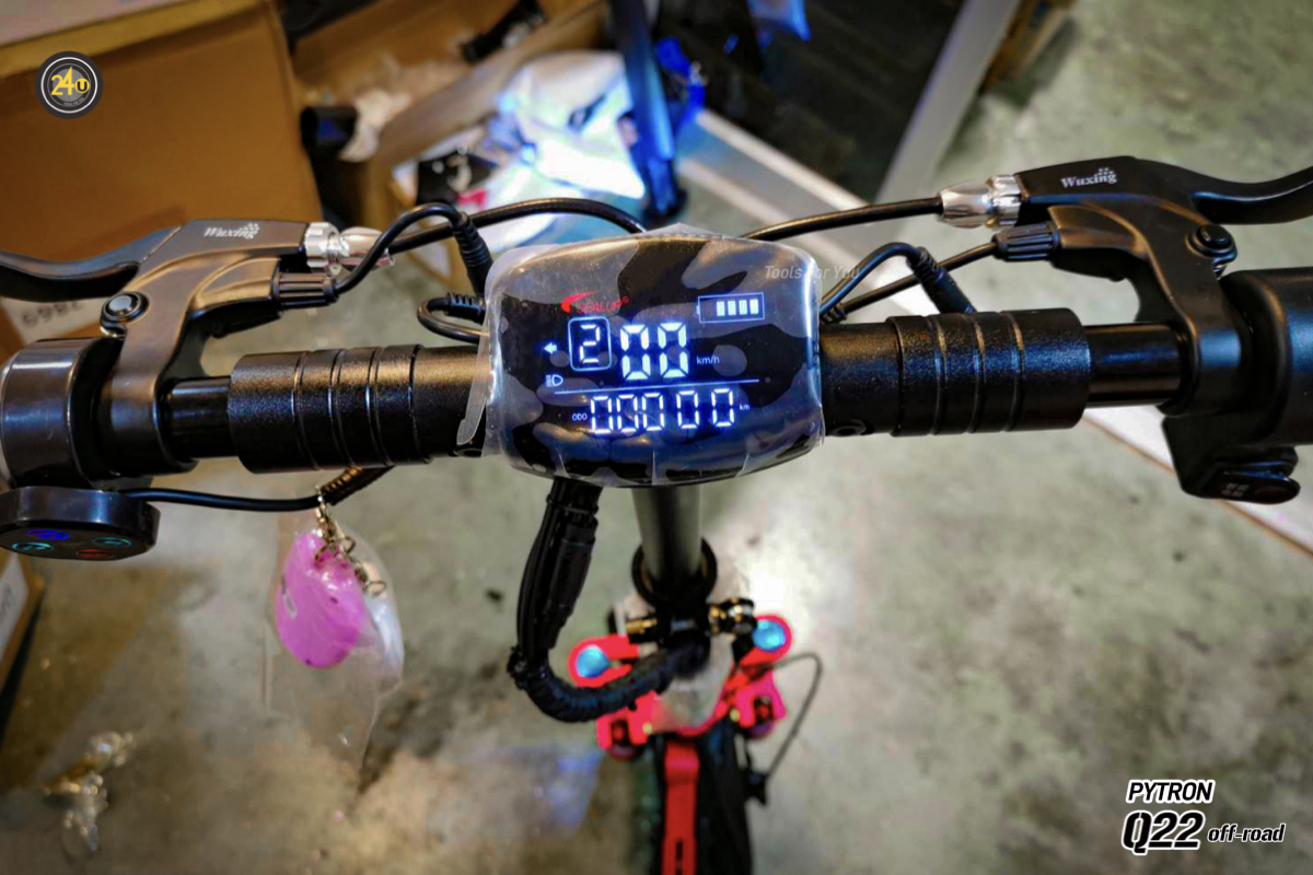 SEALUP PYTRON Q22 off-road 48V 1000W NFC ปี 2024 ประกันศูนย์ 1 ปี + After service︳24YOU จำหน่ายสกู๊ตเตอร์ไฟฟ้า Tools For You