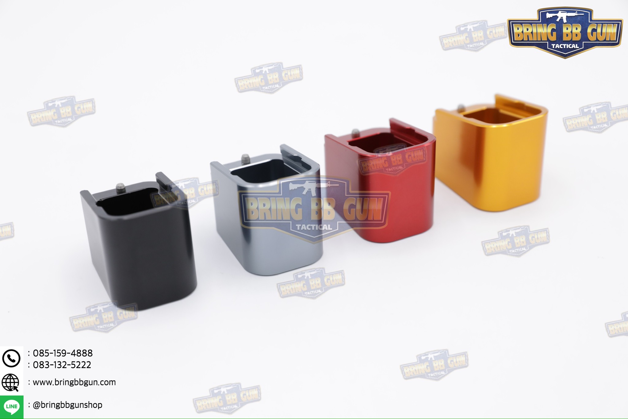 ส้นแม็กกระซีนGlock +5 ทรง Taran Tactical สำหรับปืน Glock 17/18/19 Gen1-5