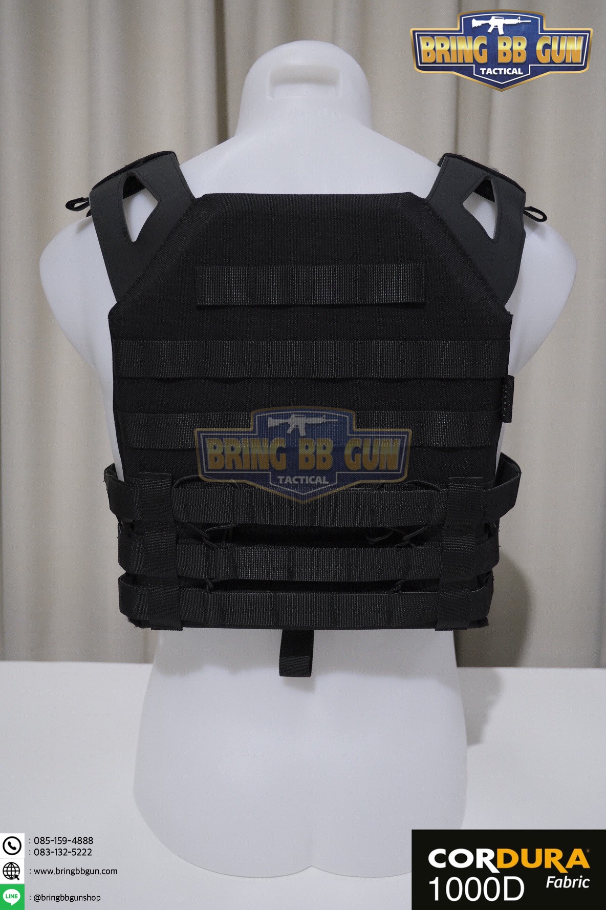 เสื้อเวส รุ่นJPC ปลดไว เนื้อผ้า 1000D (Quick Release JPC Set)