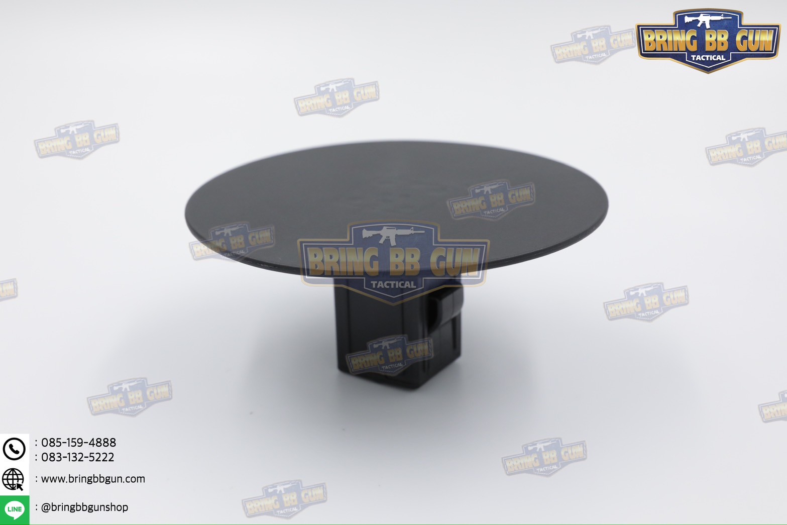 แท่นวางหมวก-เสื้อเวส-เข็มขัด (เสาแขวนหมวก-เสื้อเวส-เข็มขัด) (ที่แขวนอเนกประสงค์) (Equipment Display Stand)