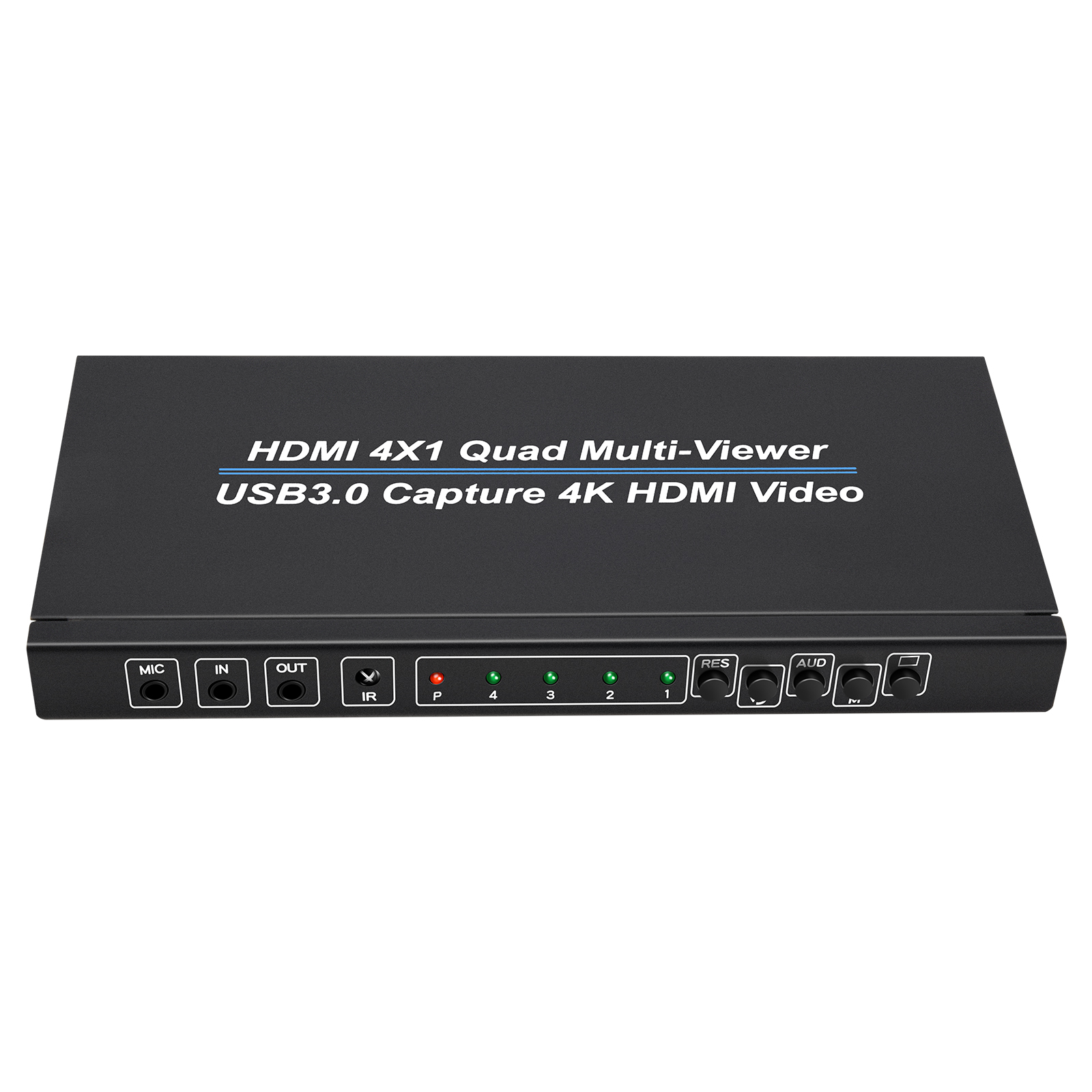 TECVAGON TVG-941S HDMI 4 อินพุต 1 เอาท์พุต มัลติวิว มีแคปเจอร์การ์ดในตัว