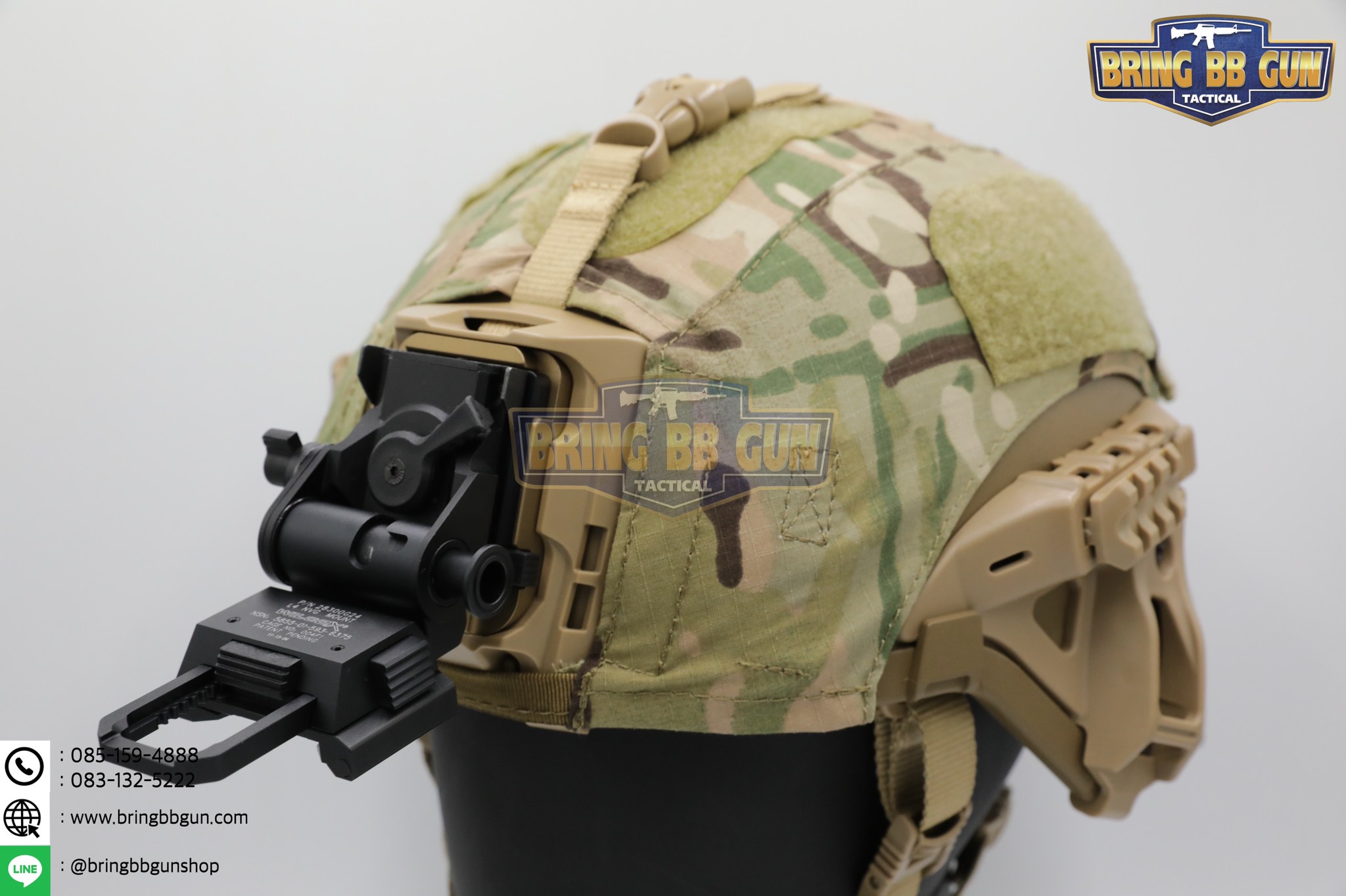 ขาจับกล้องไนท์วิชั่น Wildcox (ขาจับกล้องไนท์วิชั่น แบบอลูมิเนียม) (L4G24 NVG Mount) (Night Vision Goggle Mount)