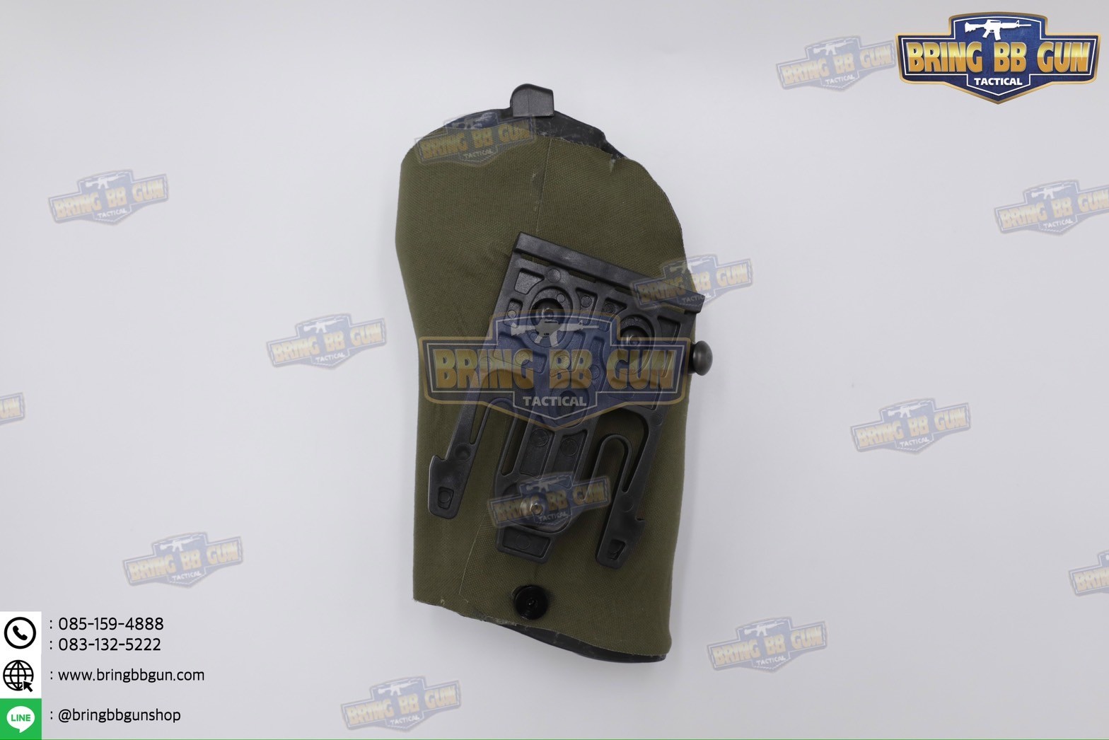 ซองปืนพกนอกปลดนิ้วโป้ง Sig Sauer P320 + ช่องไฟฉาย (ซองปืน 6354DO) (6354 DO) (P320 + X300)