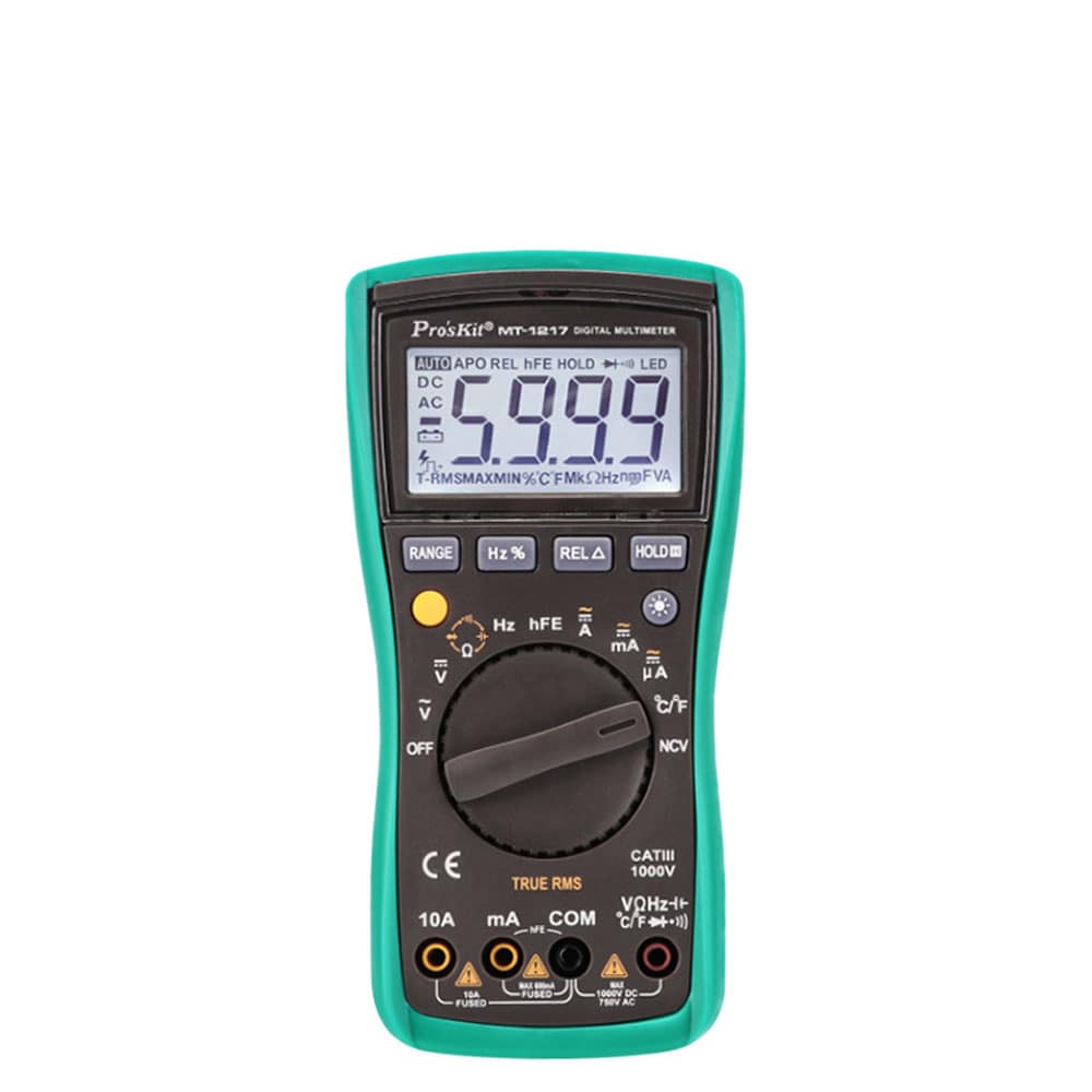 MT-1217 ดิจิตอลมัลติมิเตอร์ปรับย่านอัตโนมัติ MT-1217 PRO'S KIT