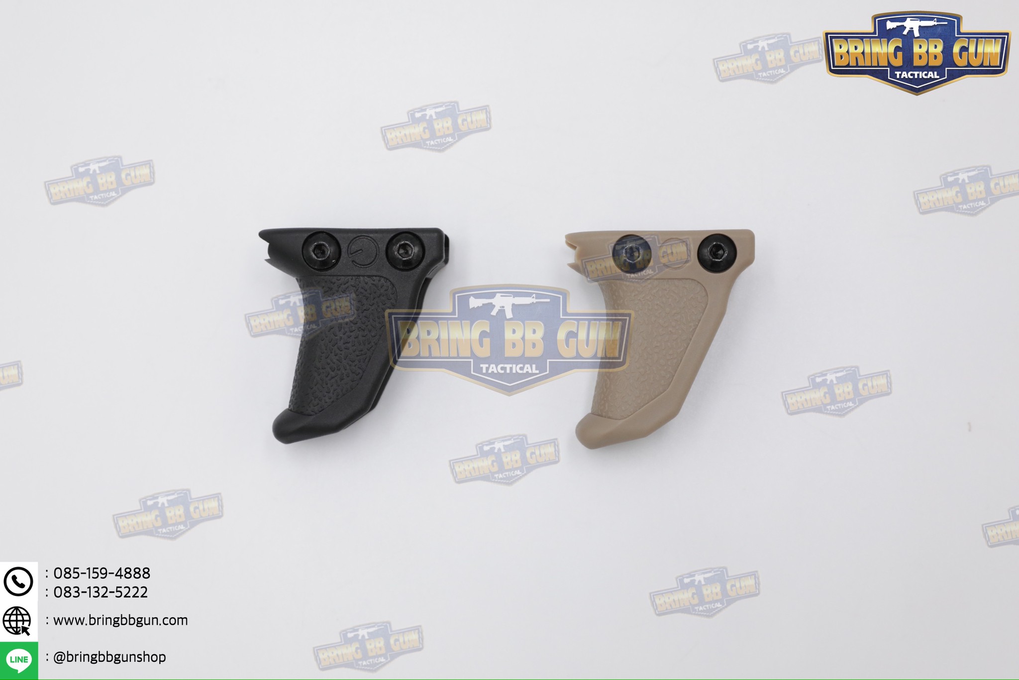 กริ๊ปมือหน้าทรง Emissary Development Handbrake รุ่น Picatinny (ราง 20mm.) (Angled Foregrip) (ใช้ได้กับชุดหน้าระบบราง Picatinny เท่านั้น)