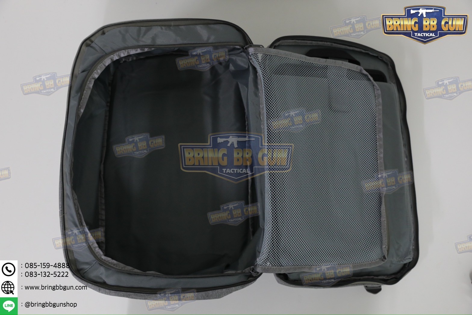 กระเป๋าเป้สะพายหลังอเนกประสงค์ สำหรับยิงปืน ยี่ห้อ Soetac (กระเป๋าสำหรับนักแข่งยิงปืน) (กระเป๋าเก็บอุปกรณ์ + ปืนสั้น) (Tactical Backpack Wargame Pack)