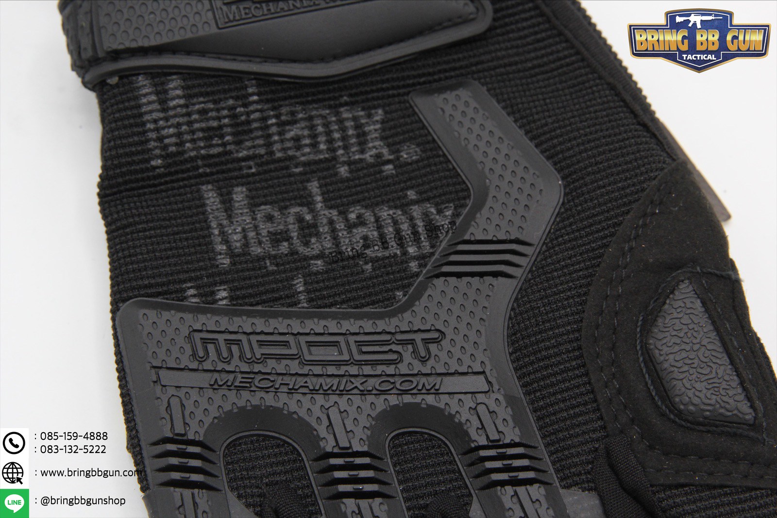 ถุงมือครึ่งนิ้ว ยี่ห้อ Mechanix รุ่น M-Pact