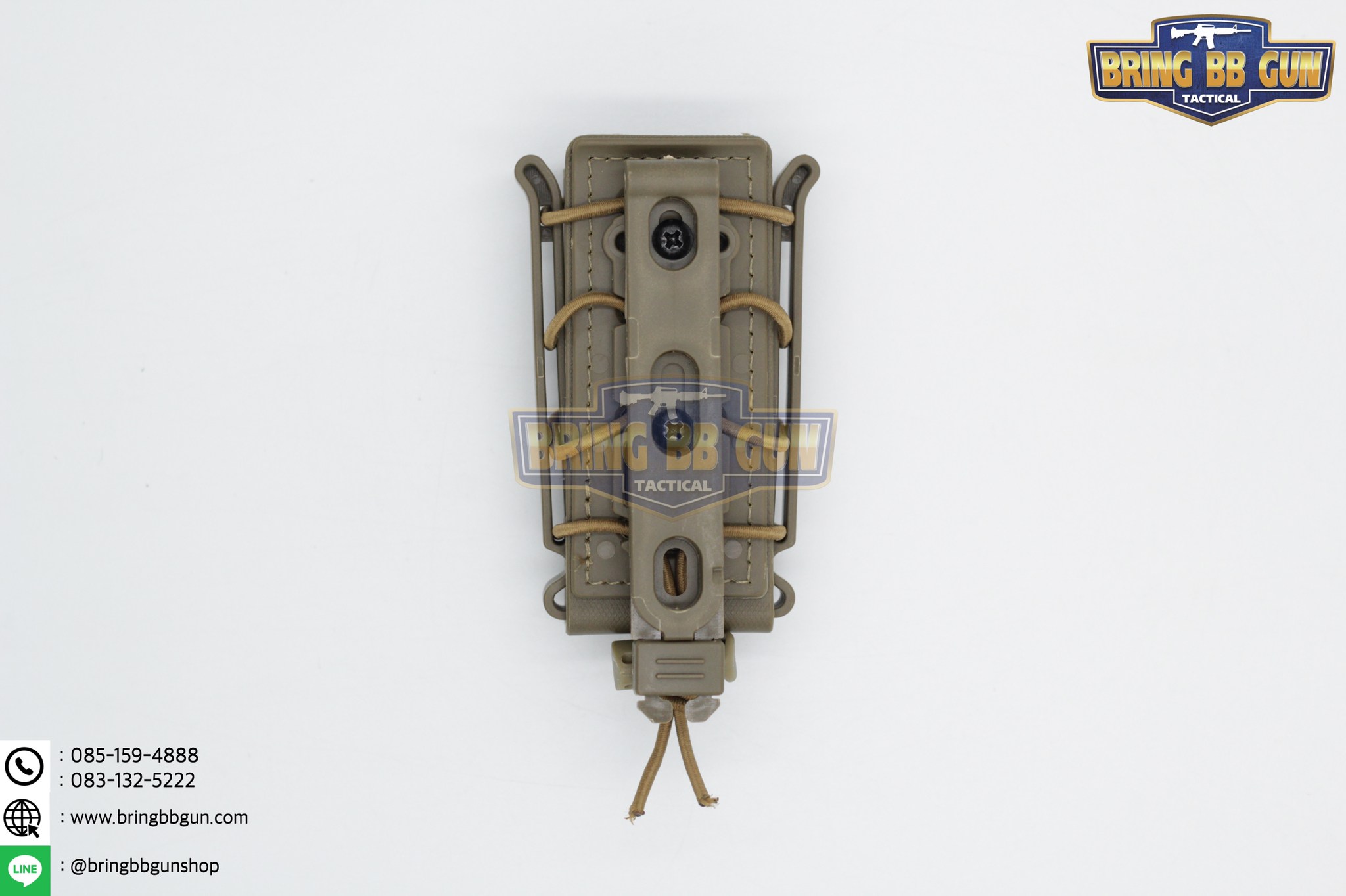 เพ้าเเม็กกาซีน Scorpion Soft Shell 9mm.&.45cal (ซองแม็กกาซีนปืนสั้น Scorpion Soft Shell) Scorpion Shape Soft Shell Magazine Pouch (9mm.&.45cal)