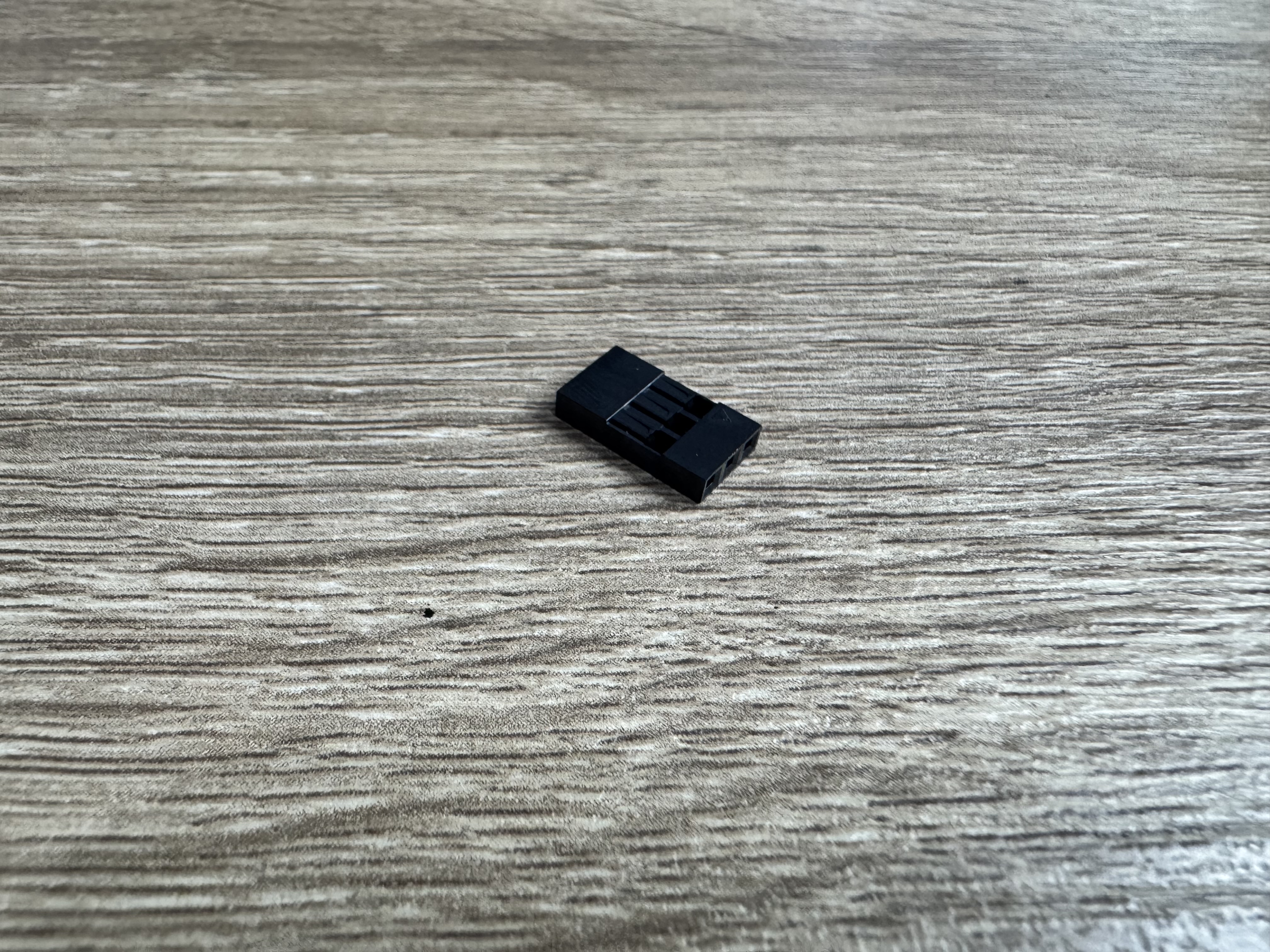 3 Pin 2.54mm Pitch Dupont Jumper Wire Cable Black Plastic (ชุดละ 10 ชิ้น)