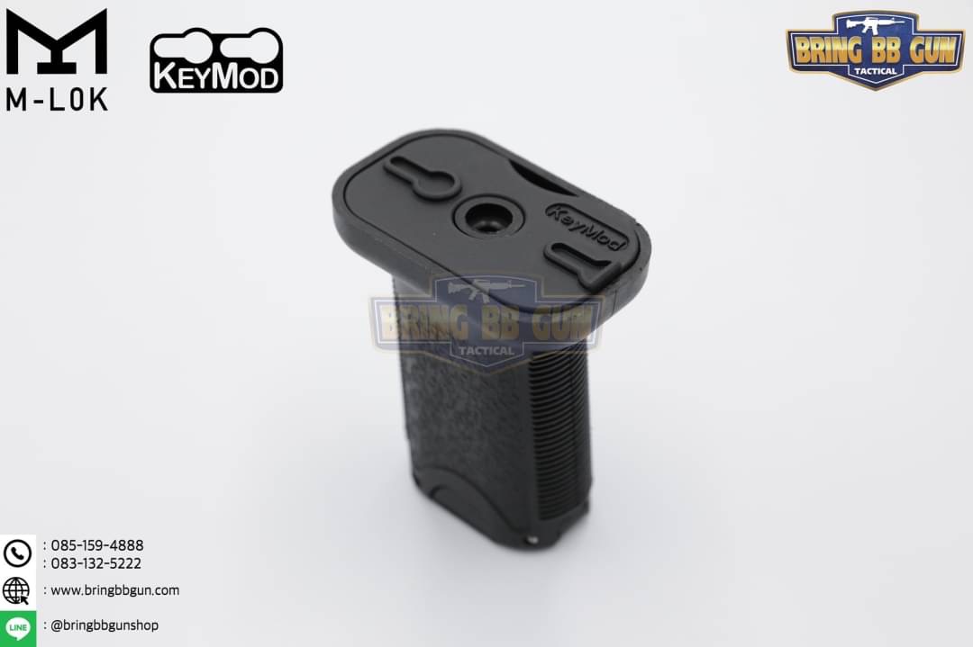 กริ๊ปมือหน้า TD รุ่น M-Lok/Keymod (BCM STYLE SHORT VERTICAL GRIP)