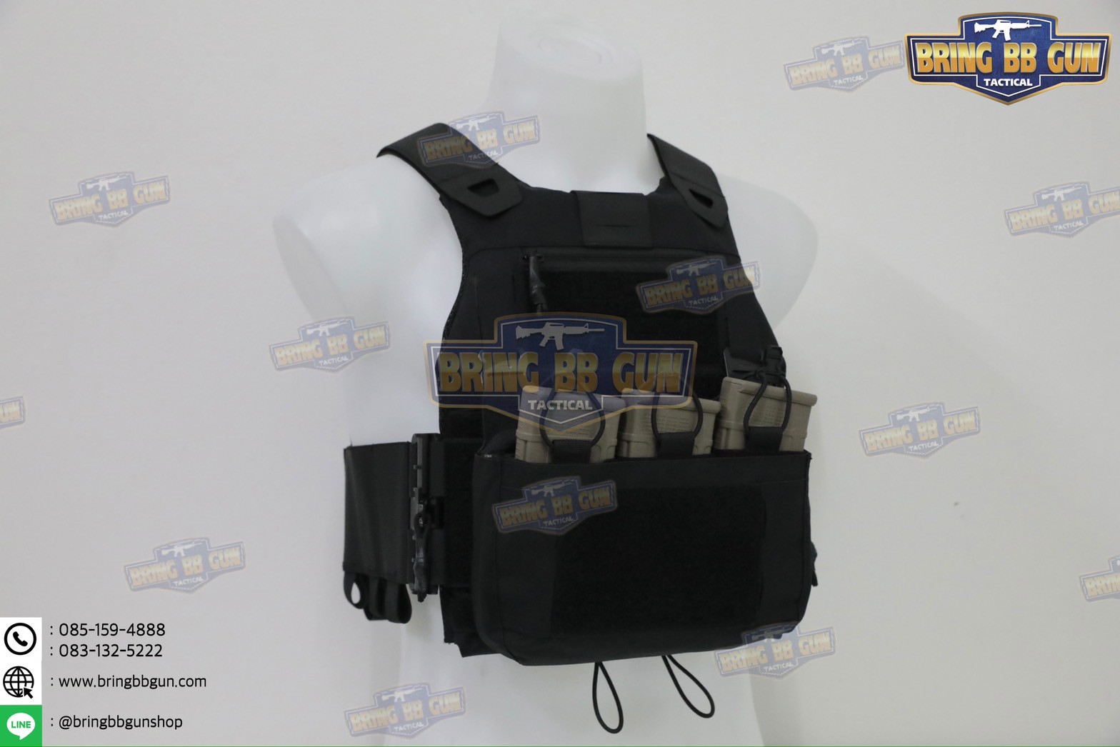 เสื้อเวส FCSK 3.5 (เสื้อเวส FCSK 3.0 + เพ้าแม็กกาซีน DOPE (5.56 แบบ3ช่อง)) (FCSK 3.5 Plate Carrier) (FCSK 3.0 + DOPE (5.56 แบบ3ช่อง))