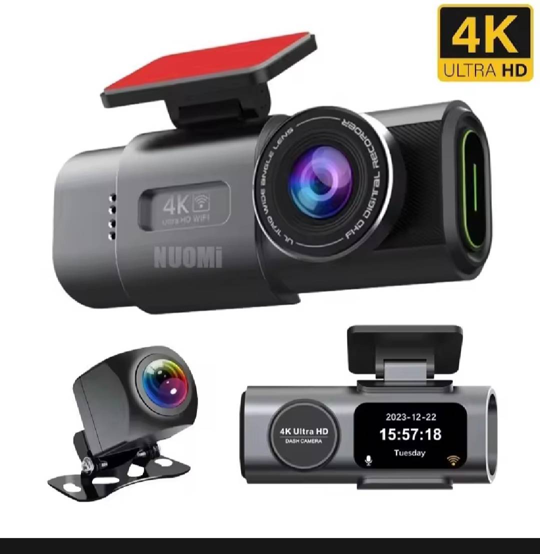 กล้องติดรถยนต์ CCTV 4K wifi บันทึก VDO การเดินทาง