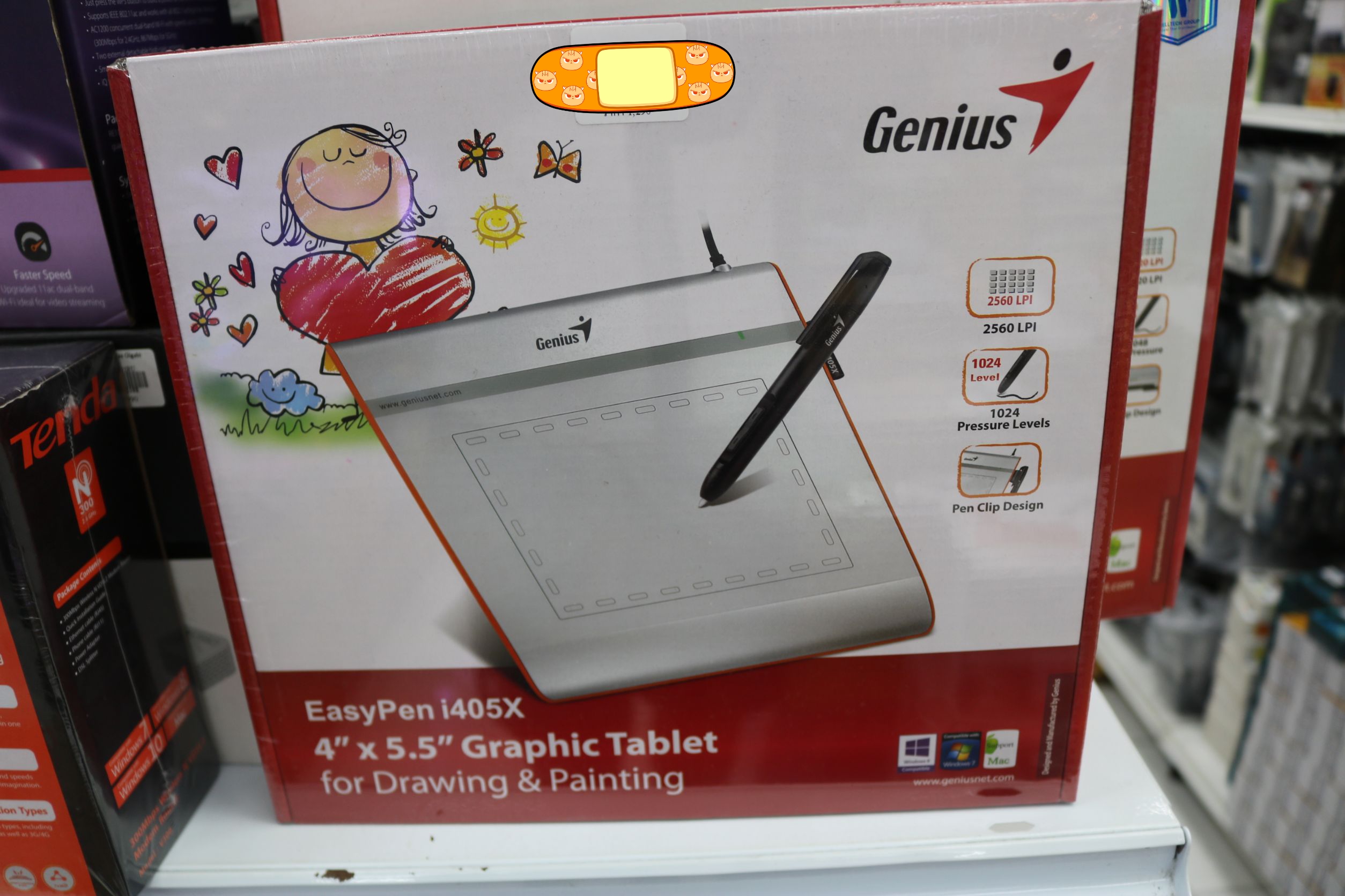 เม้าท์ปากกา Genius pen easypen I 405x เหมาะงานวาดรูป ให้ความละเอียดสูง