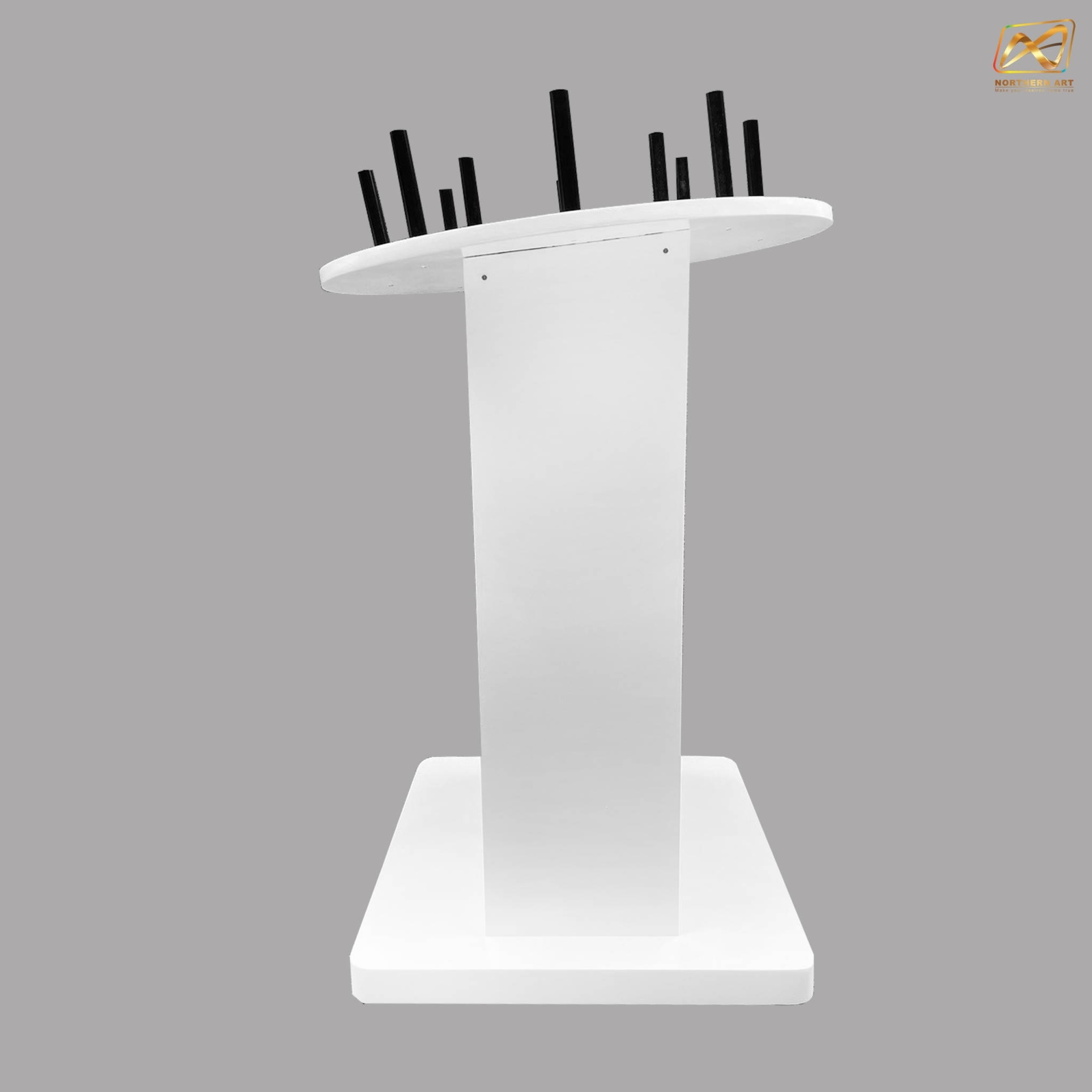 เกมส์โยนห่วง ฐานเหลี่ยม ขนาดแป้นกลม 80 ซม. สูง 110 ซม. พร้อมห่วงขนาด 5 อัน ไม่มีล้อ