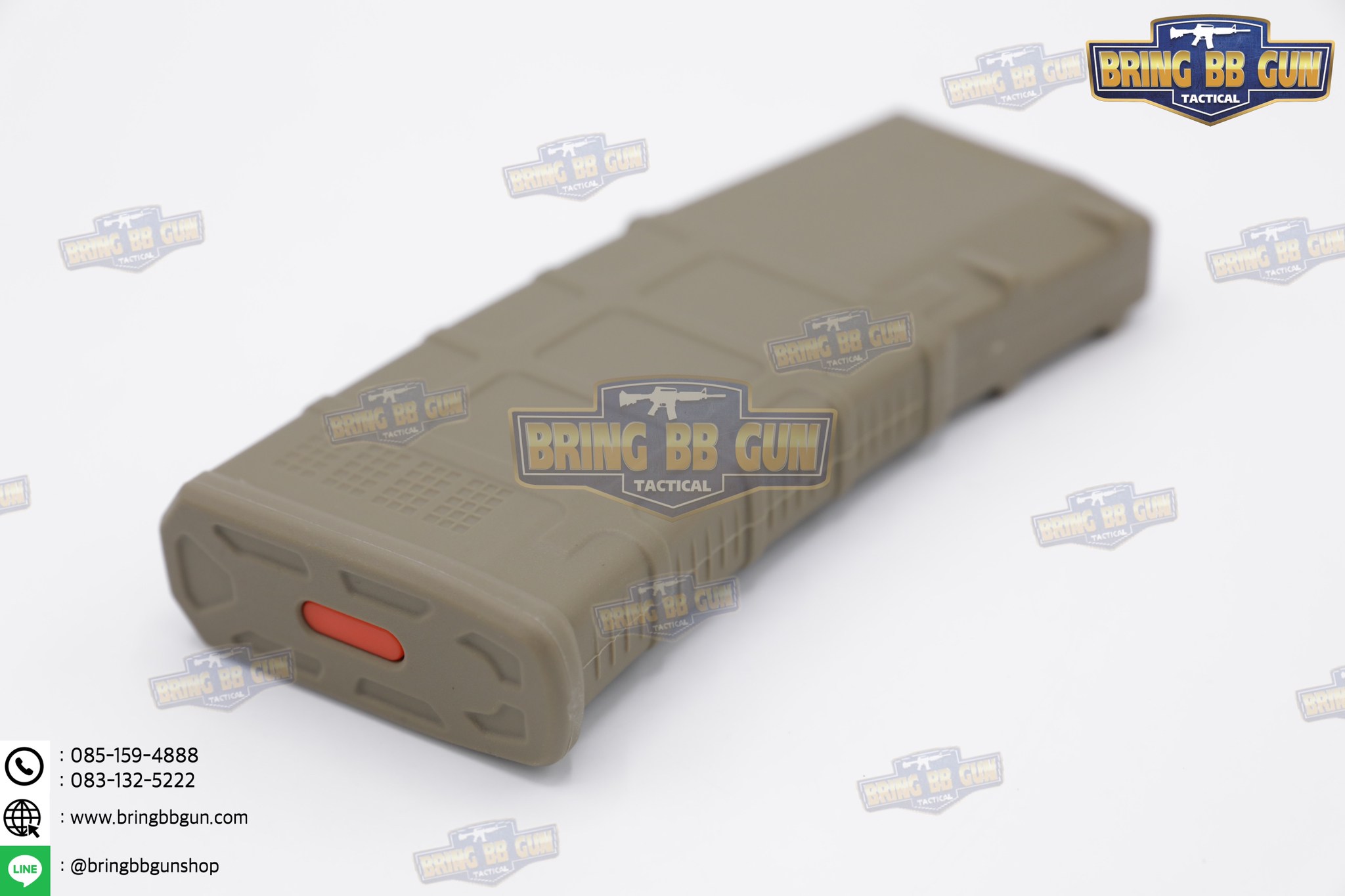 แม็กกาซีน M4 แบบstand(ไม่ต้องปั่น) ทรง P-mag (P-mag Mid-cap magazine)