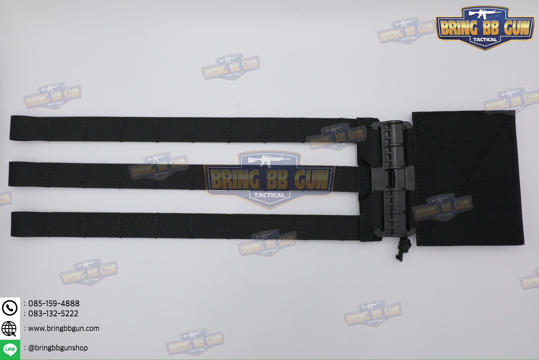 ชุดเซ็ตปลดเสื้อเกราะไว ชุดสายโอบ-ปลดไว (Vest single point quick release Mesh Cummerbund) (Quick Release Cummerbund Set)