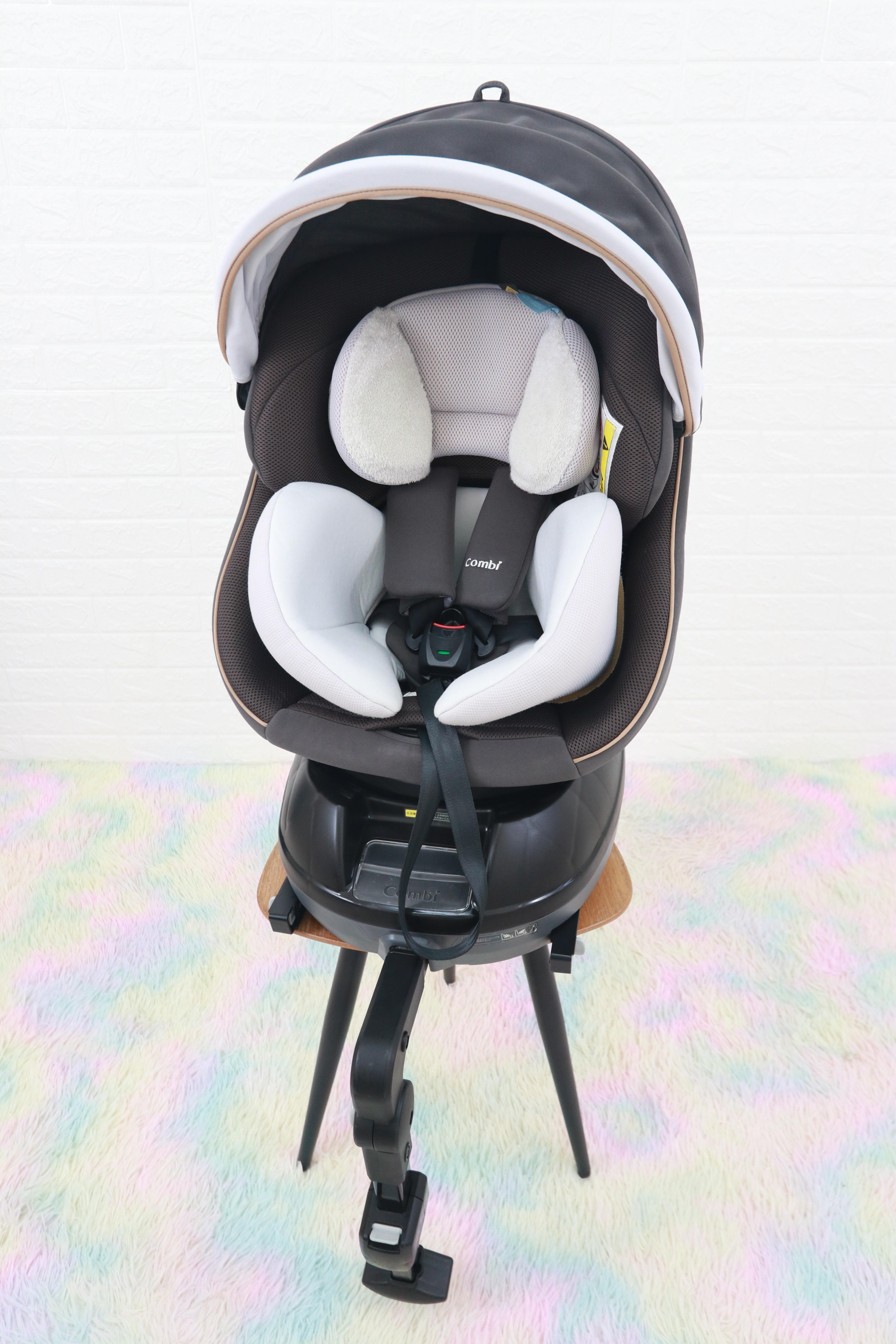 [สินค้าฝากขาย] คาร์ซีทมือสอง Combi Culmove Smart ISOFIX Egg Shock JL-590 Dark Grey