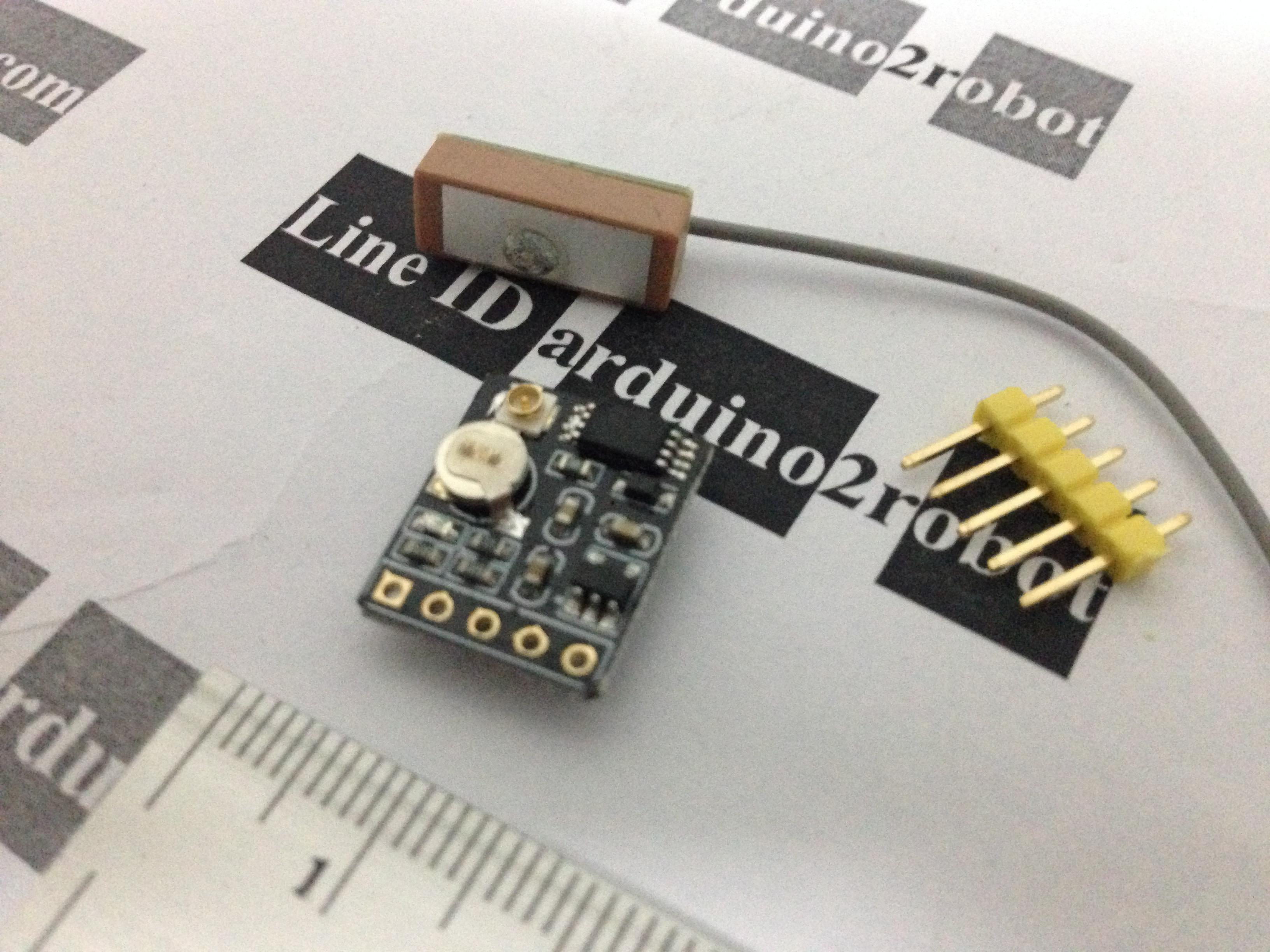 GPS ATGM336H GPS Module with Antenna replacement NEO-6M / NEO-M8N โมดูล GPS ATGM336H พร้อมสายอากาศ