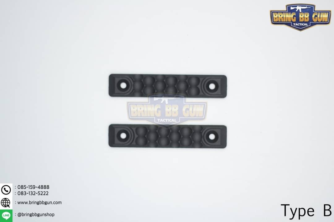 M-Lok Cover แบบพลาสติก (ใช้ได้กับชุดหน้าระบบราง M-Lok เท่านั้น)