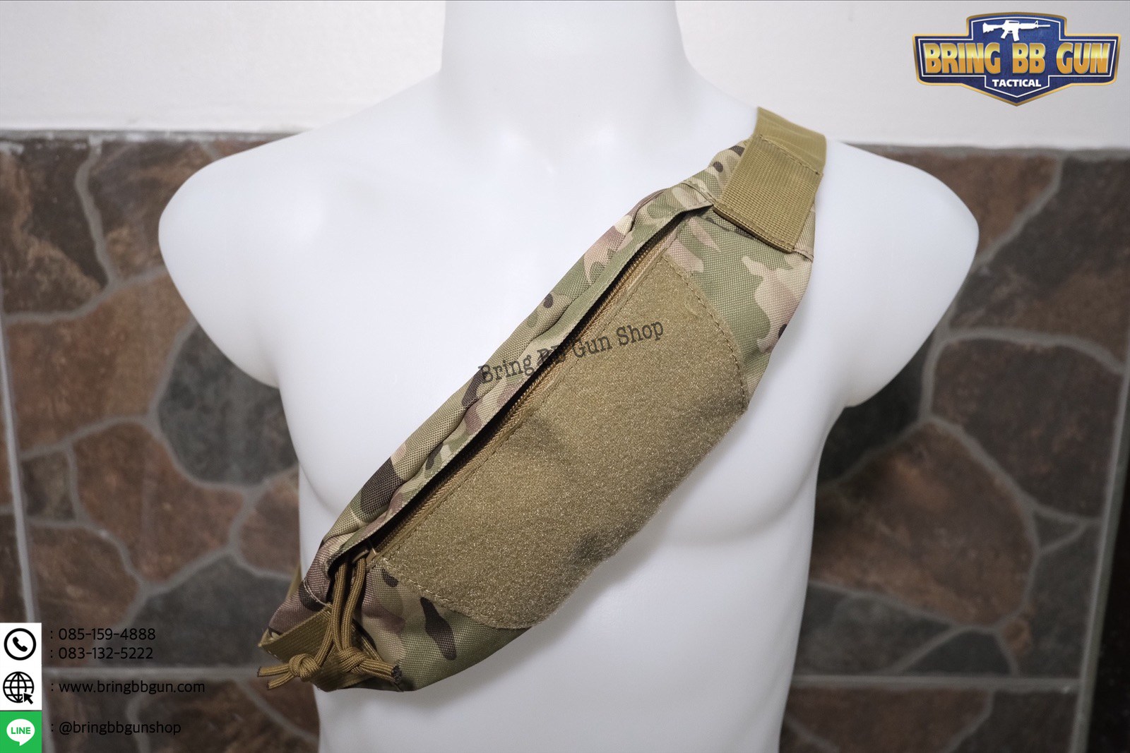 กระเป๋าสะพายข้าง-คาดอก-คาดเอว รุ่น Mini (คาดเอวจักรยาน)