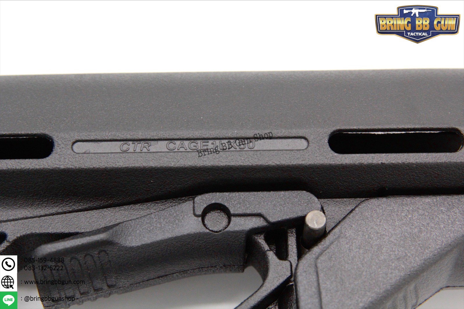 พานท้าย ทรง Magpul CTR รุ่นยางหนา