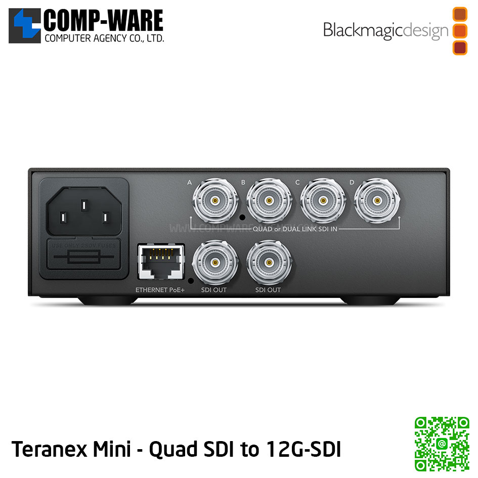 Blackmagic Teranex Mini - Quad SDI to 12G-SDI