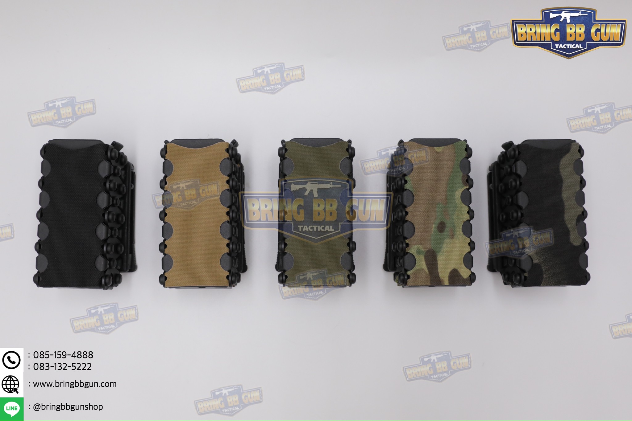 เพ้าแม็กกาซีน ทรง Auto Retention Mag Carrier (ซองแม็กกาซีนเดี่ยวทรง) (Automatic Retention Magazine Carrier) (Magazine Pouch) (DARA)