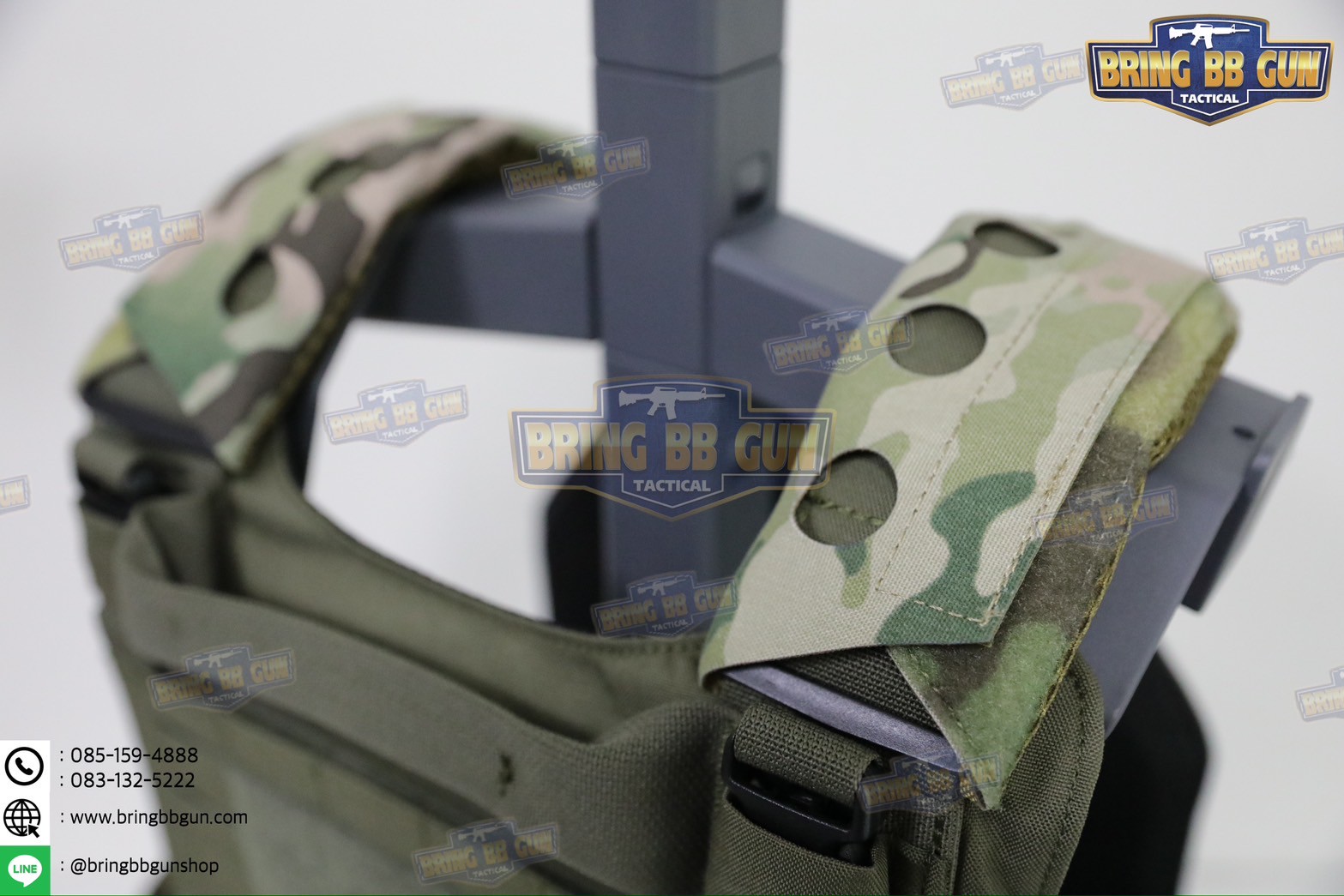 รองบ่าติดเสื้อเวส ทรง Ferro (แผ่นฟองน้ำรองบ่า) (แผ่นรองไหล่) (Shoulder Pads)