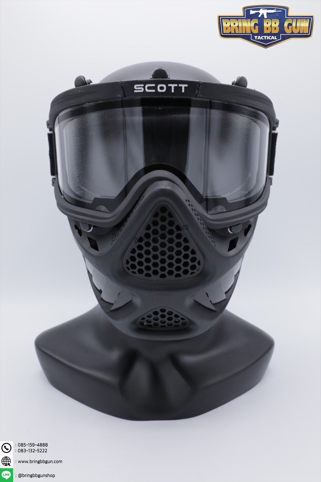 หน้ากาก Scott Mask เจน2 (รุ่นเลนส์สองชั้น)