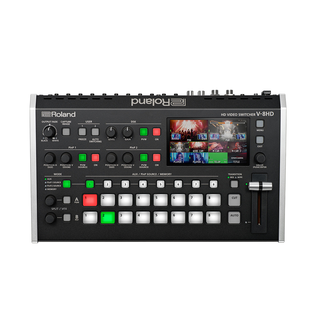 Roland V-8HD HDMI x 8 อินพุต วิดีโอ สวิตเชอร์