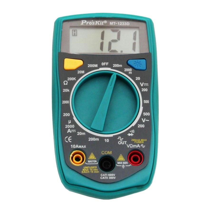 MT-1233D ดิจิตอลมัลติมิเตอร์ MT-1233D PRO'S KIT