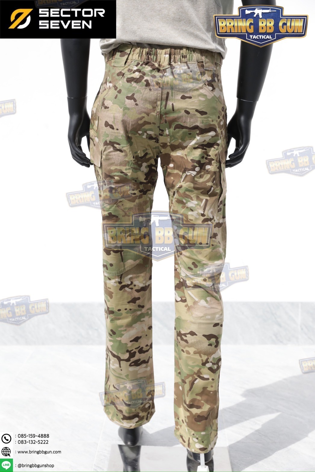 กางเกงขายาว Sector Seven รุ่น IX9C (ผ้าตาราง) (ผ้าบาง)