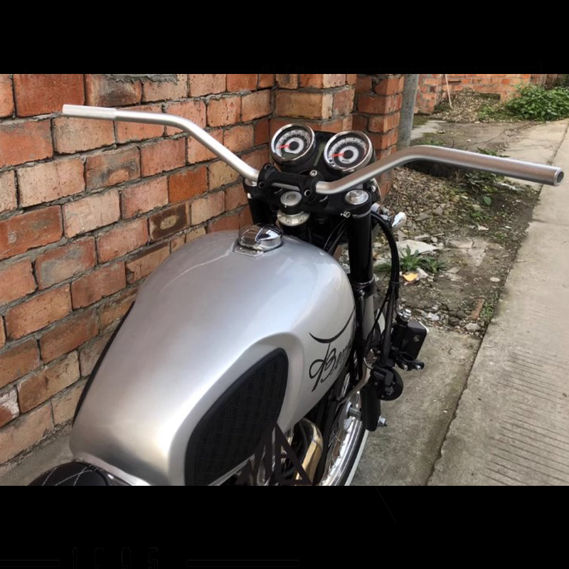 แฮนทรงปีกนก ทรงยก Moto Box งานอลูมิเนียม ขนาด 22 มม