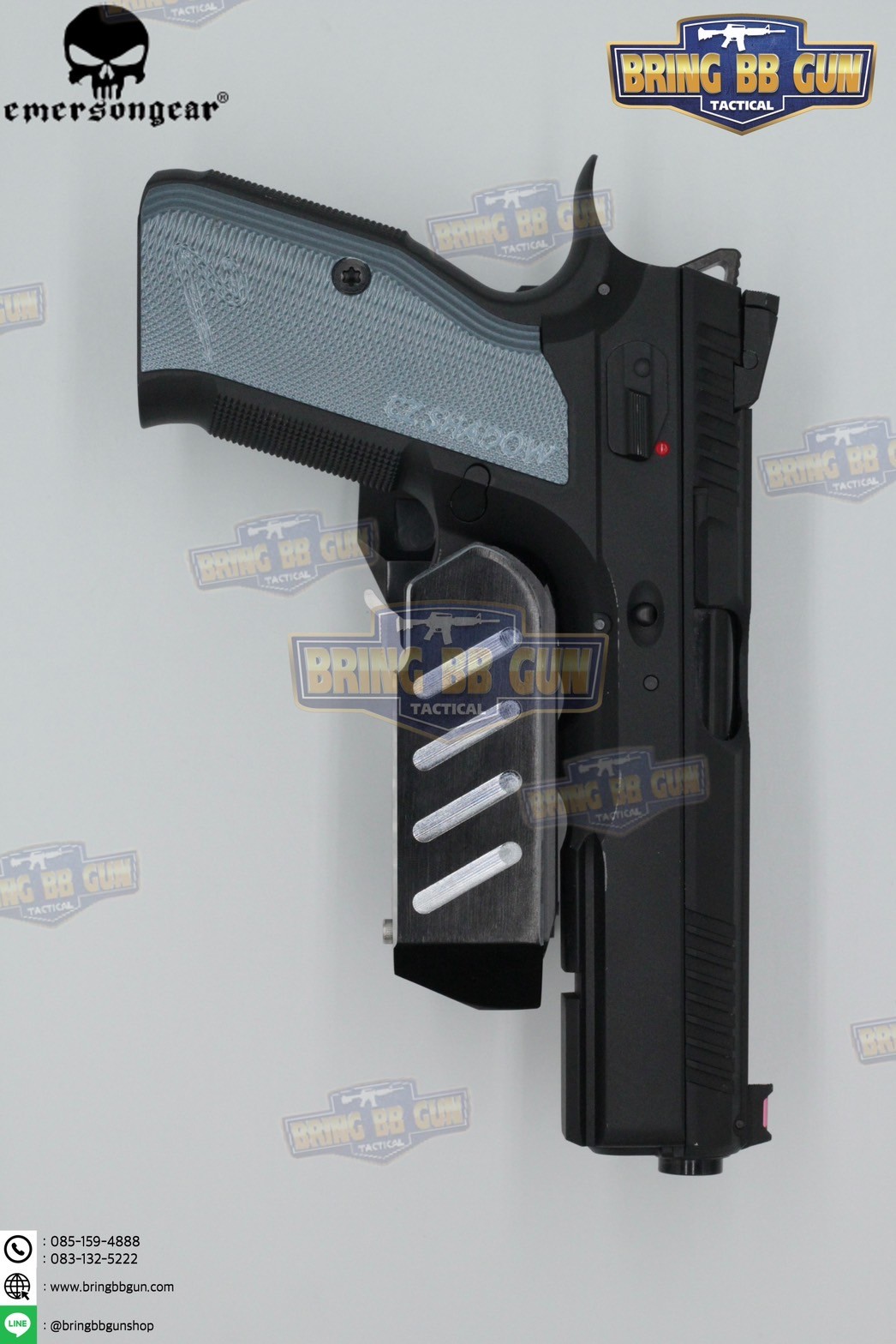 ซองปืน IPSC ทรง DAA ยี่ห้อ Emerson (ซองปืน IPSC ทรง Double A) (AA Style Aluminum Sport Holster)