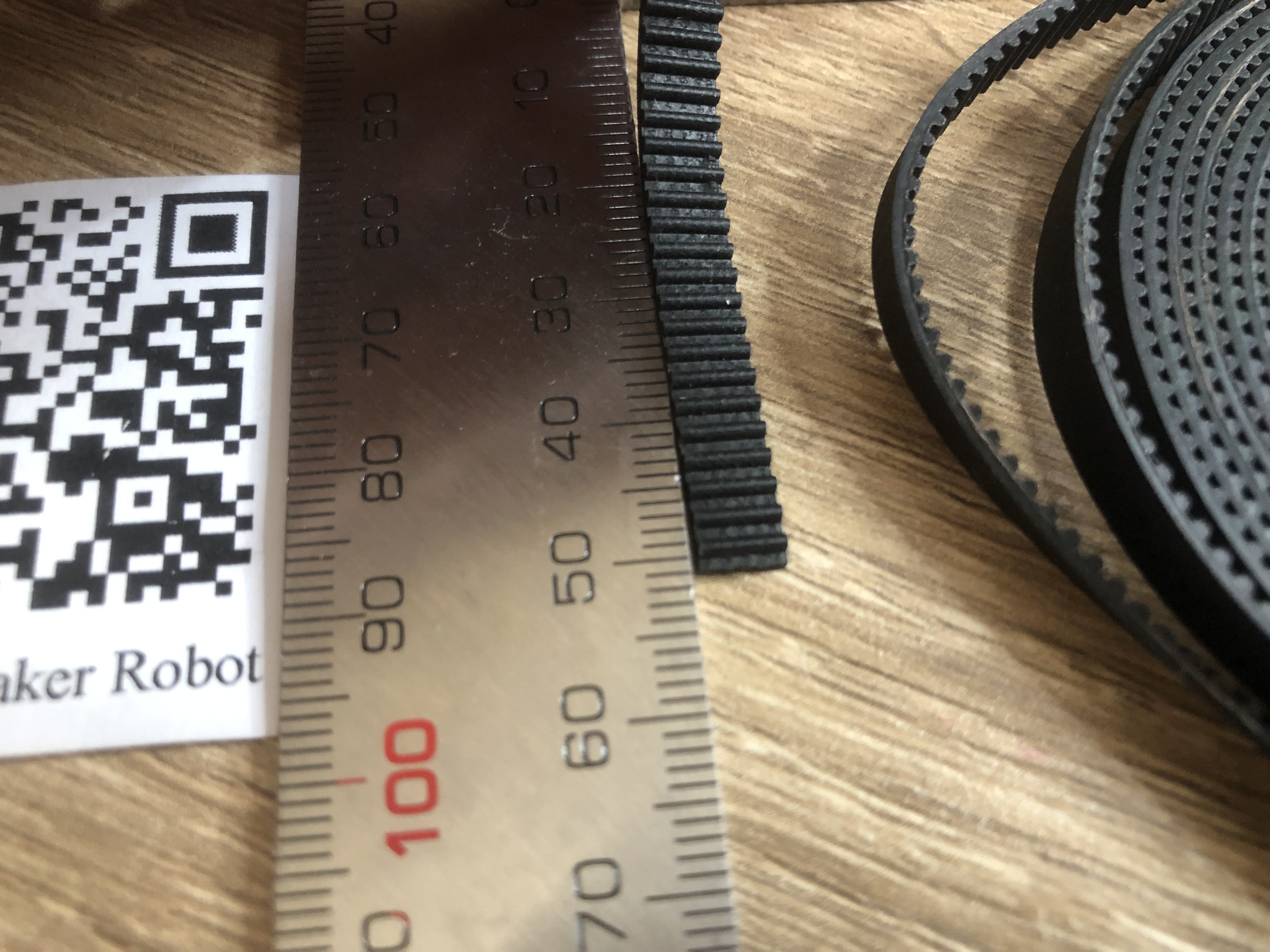 สายพาน 2GT timing belt width 6mm ปลายเปิด (เมตรละ 50 บาท)