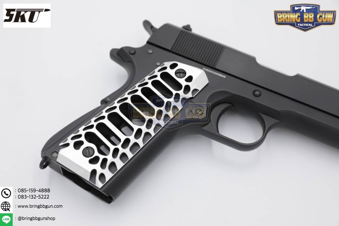 ประกับปืน M1911 แบบอลูมิเนียม รุ่น Cobra Skeleton ยี่ห้อ 5KU